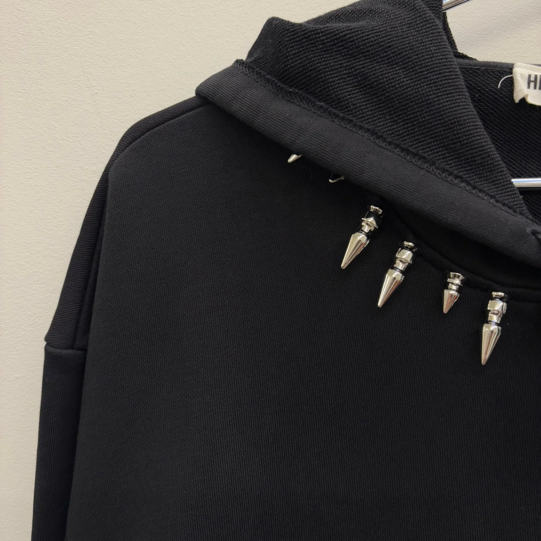 FW03 Helmut Lang Re-Edition Spike Hoodie (Men’s Sizing) - Image 6