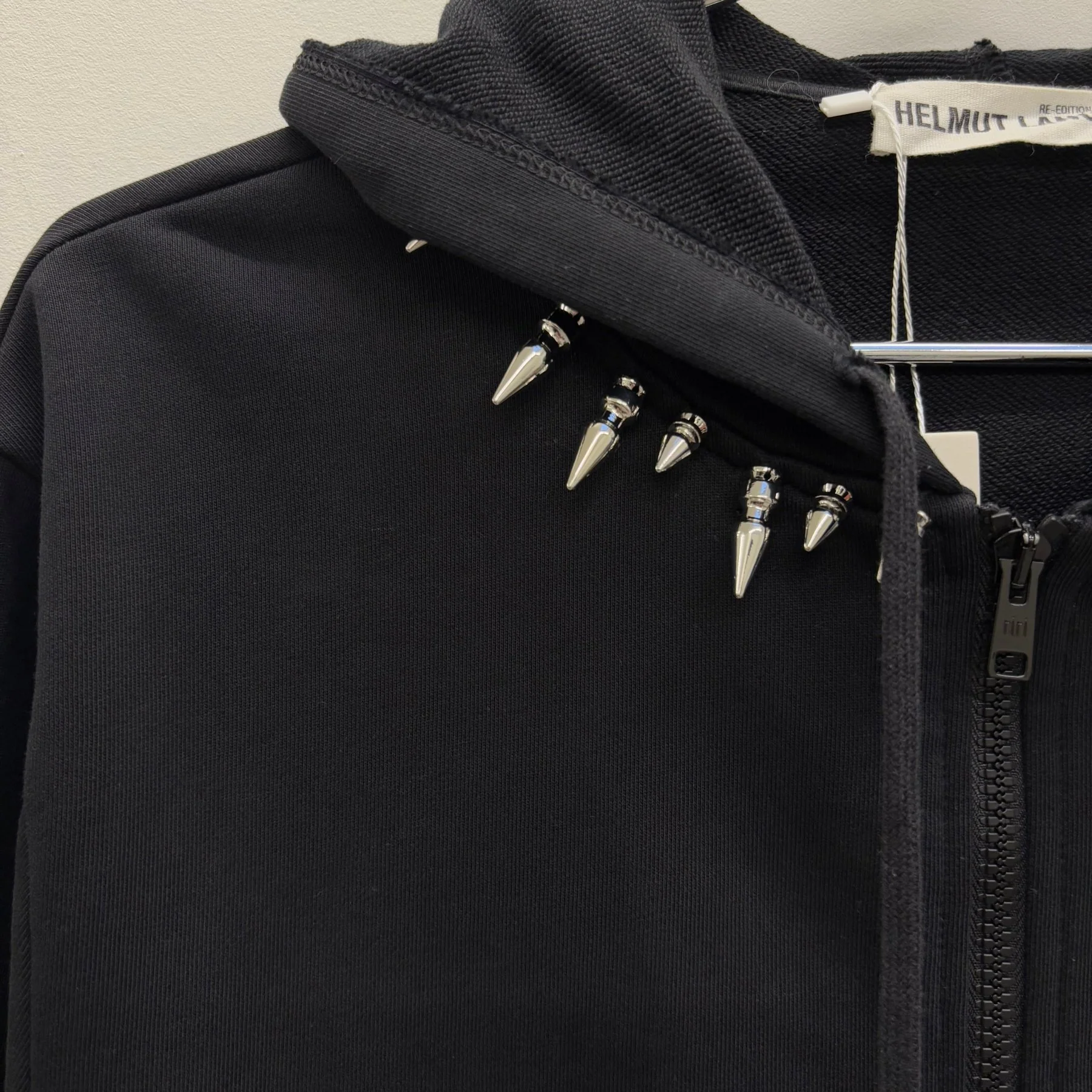 FW03 Helmut Lang Re-Edition Spike Hoodie (Women’s Sizing) - Image 4