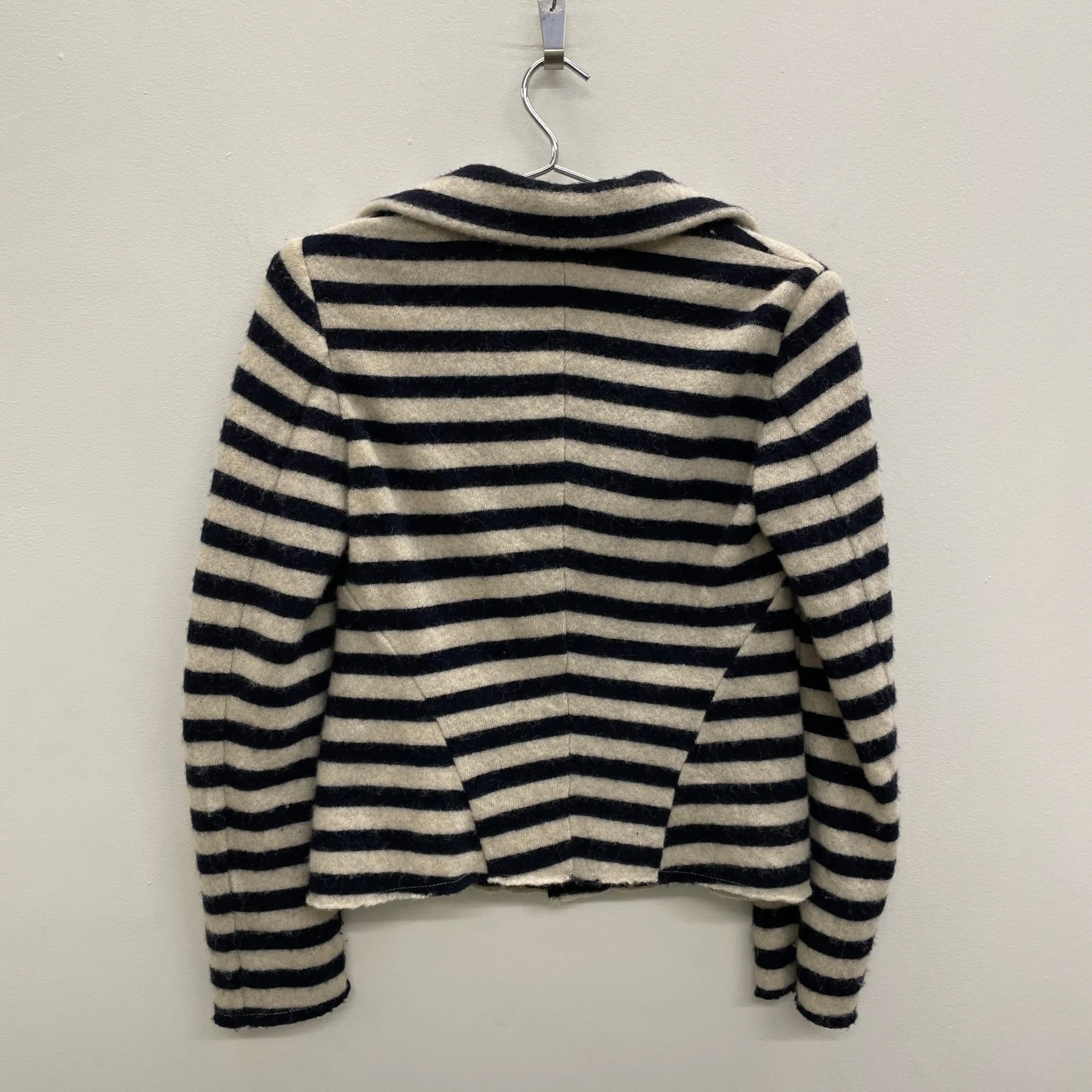FW03 Junya Watanabe Wool Striped Button Up Blazer - Image 2