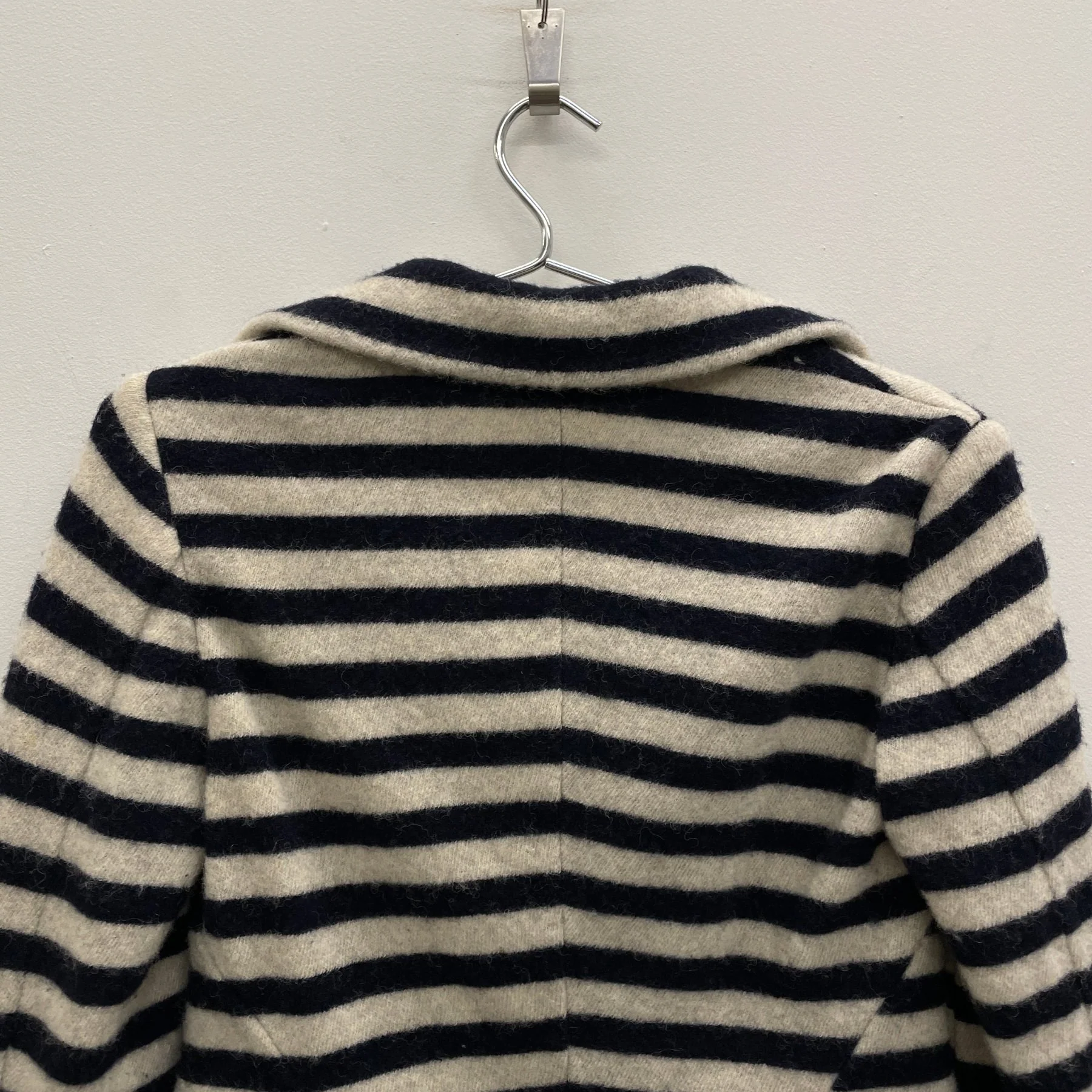 FW03 Junya Watanabe Wool Striped Button Up Blazer - Image 6