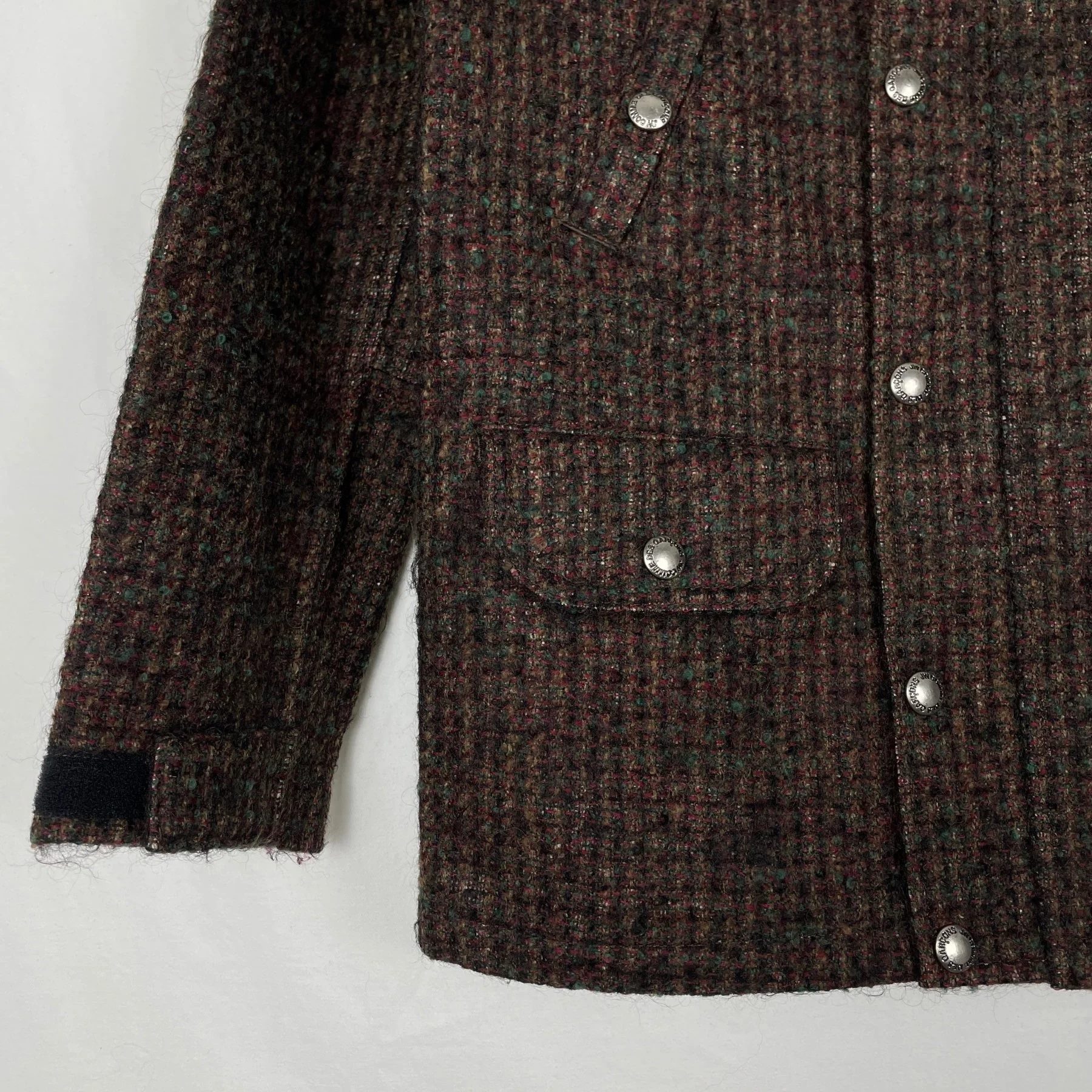 FW05 Junya Watanabe Tweed Windbreaker Jacket - Image 4