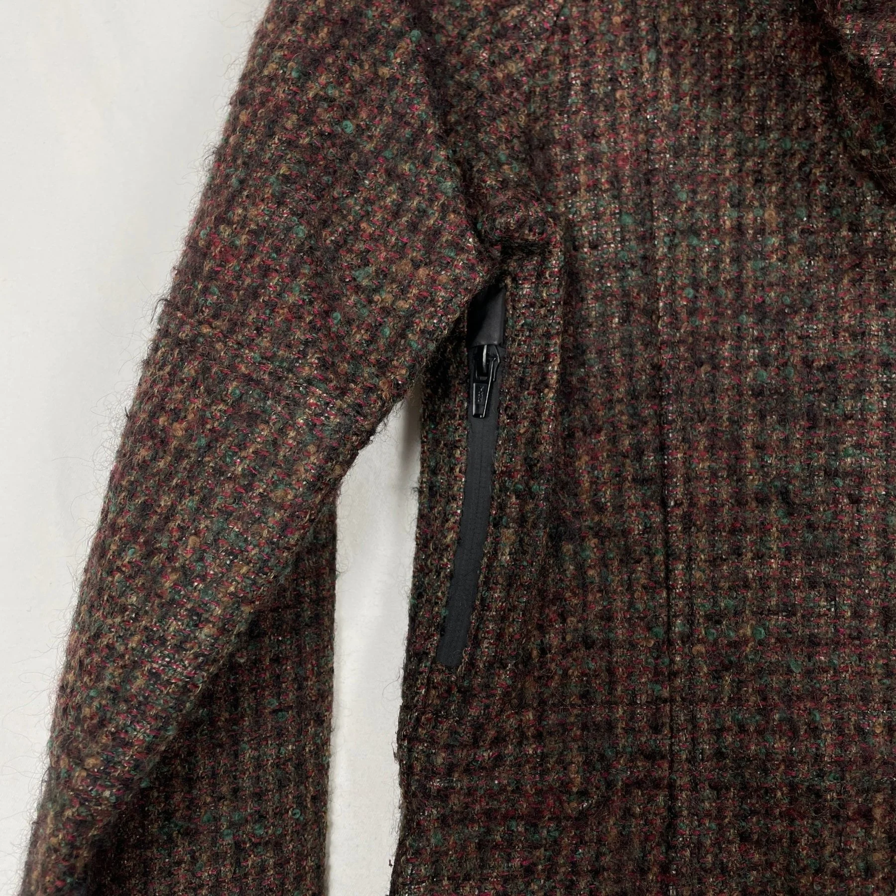 FW05 Junya Watanabe Tweed Windbreaker Jacket - Image 7