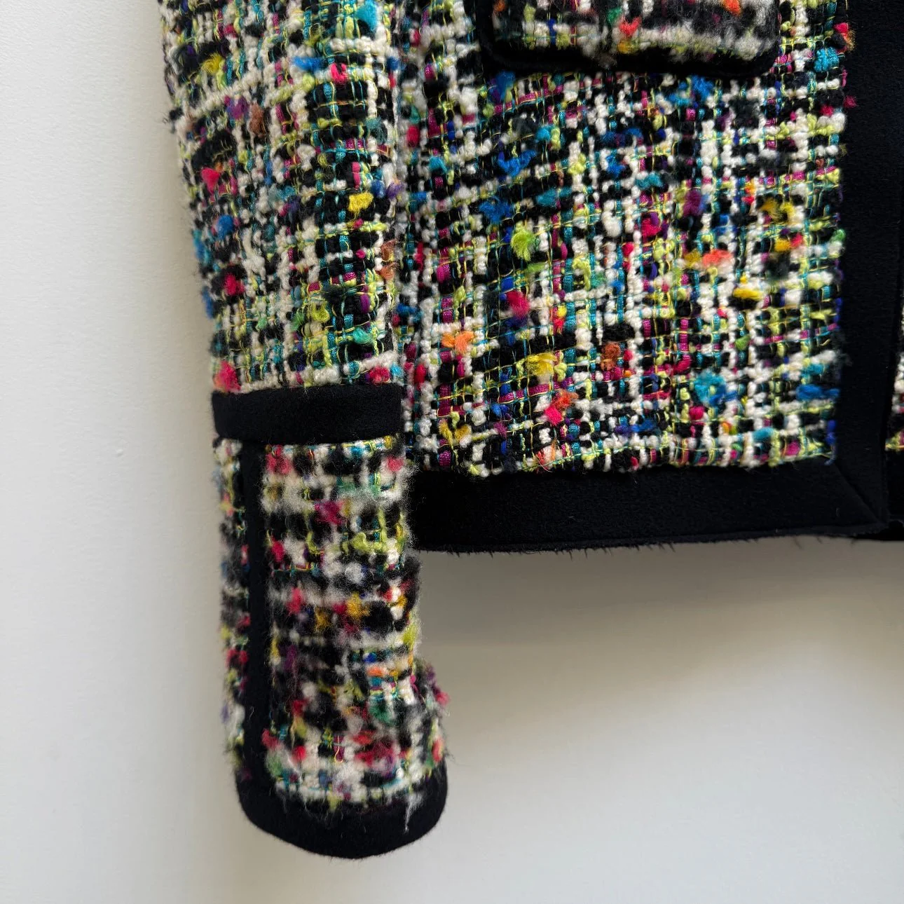 FW07 Balenciaga by Nicolas Ghesquiere Heavy Tweed Jacket - Image 3