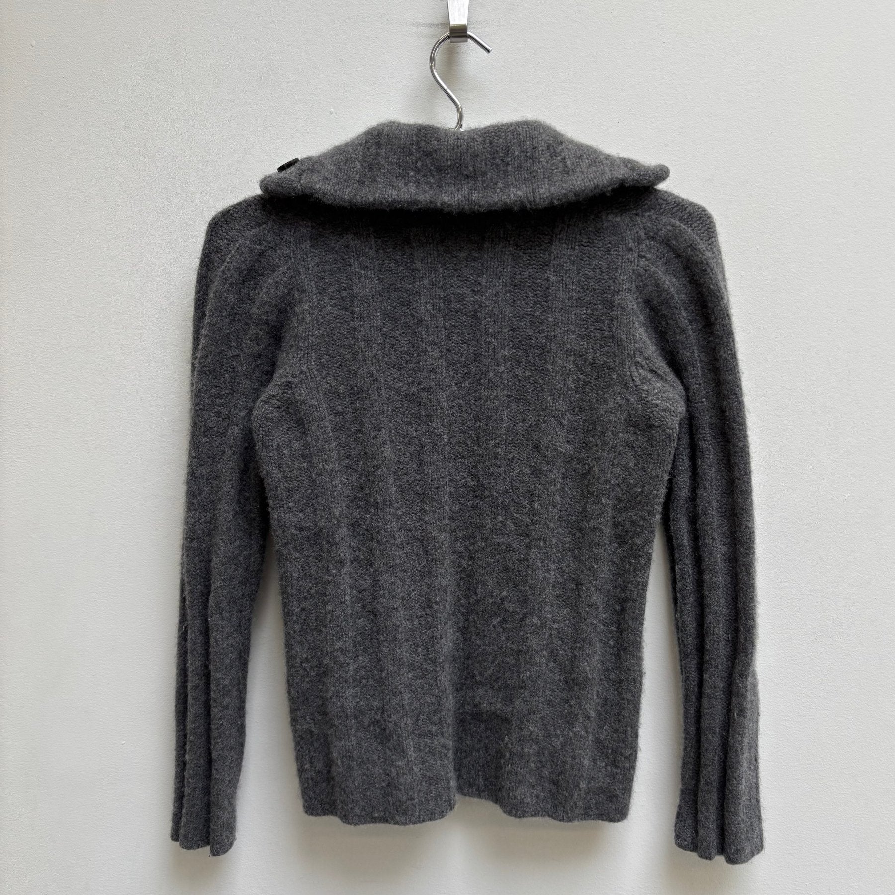 FW07 Dolce & Gabbana High Neck Knit Cashmere Sweater - Image 2