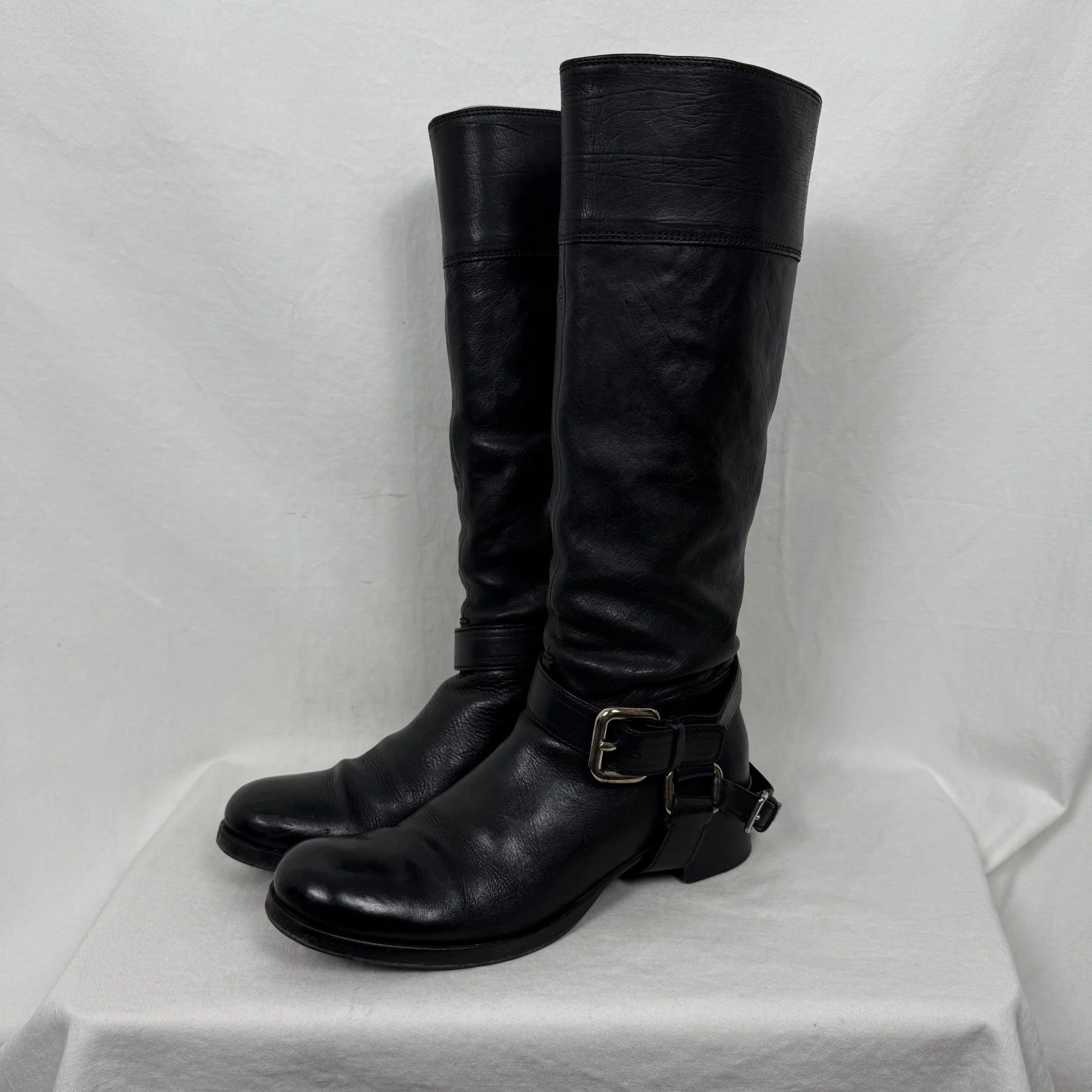 FW07 Miu Miu Calzature Donna Riding Boots - Image 3