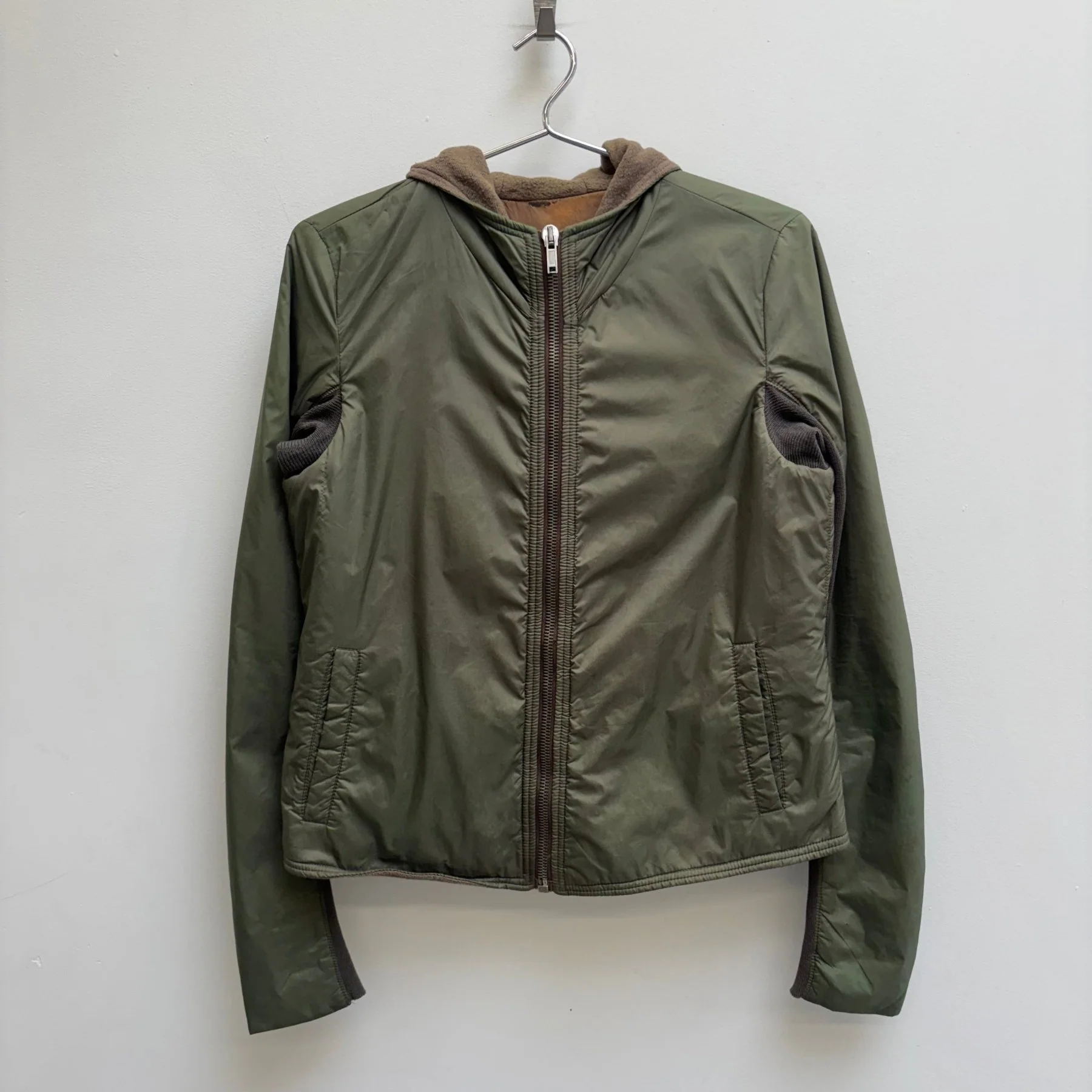 FW07 Rick Owens "Exploder" Nylon Hooded Jacket