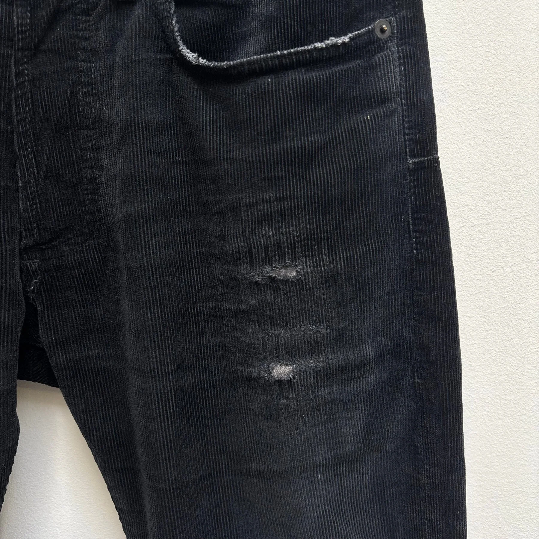 FW09 Christian Dior Homme By Kris Van Assche Corduroy Jeans - Image 5
