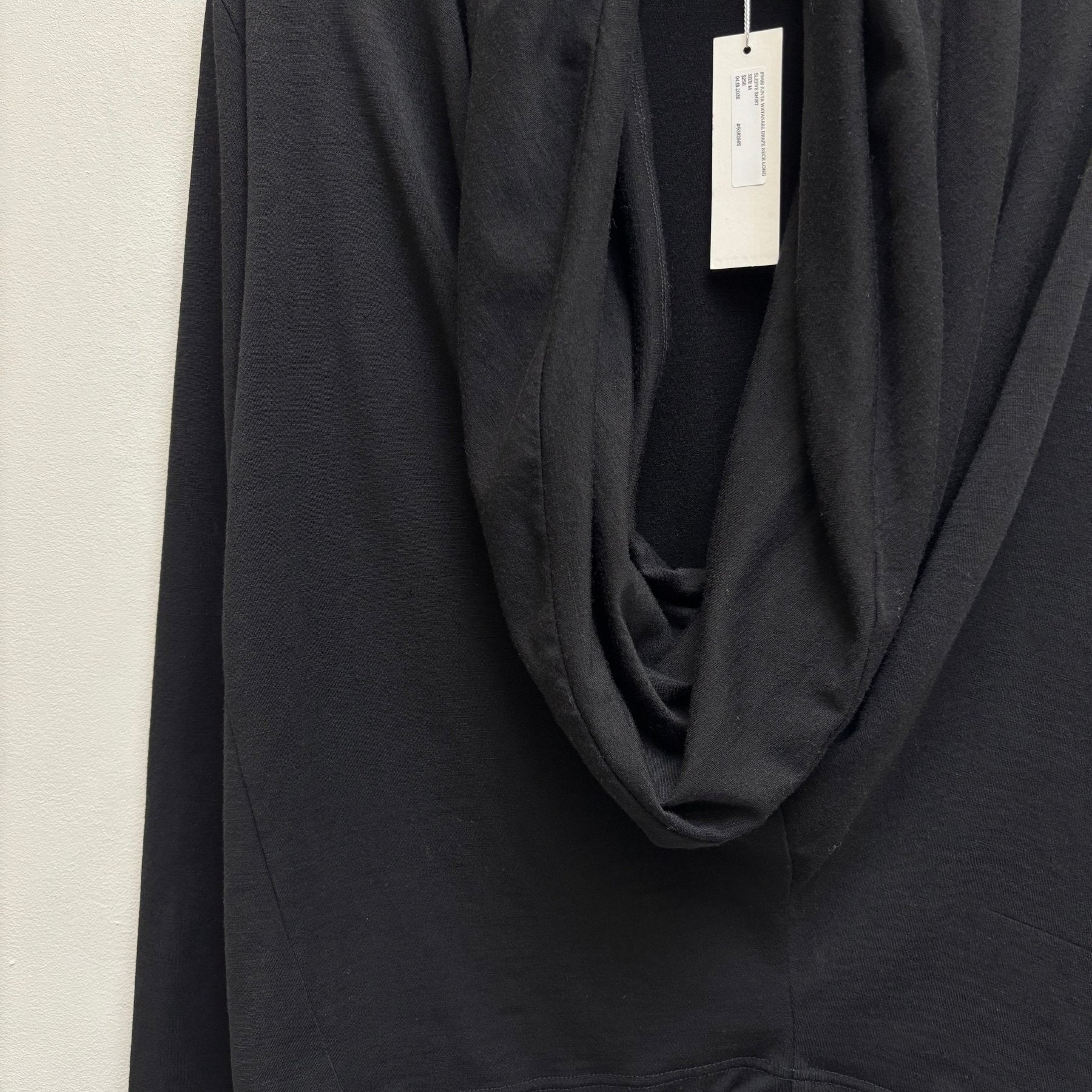 FW09 Junya Watanabe Drape Neck Long Sleeve Shirt - Image 4