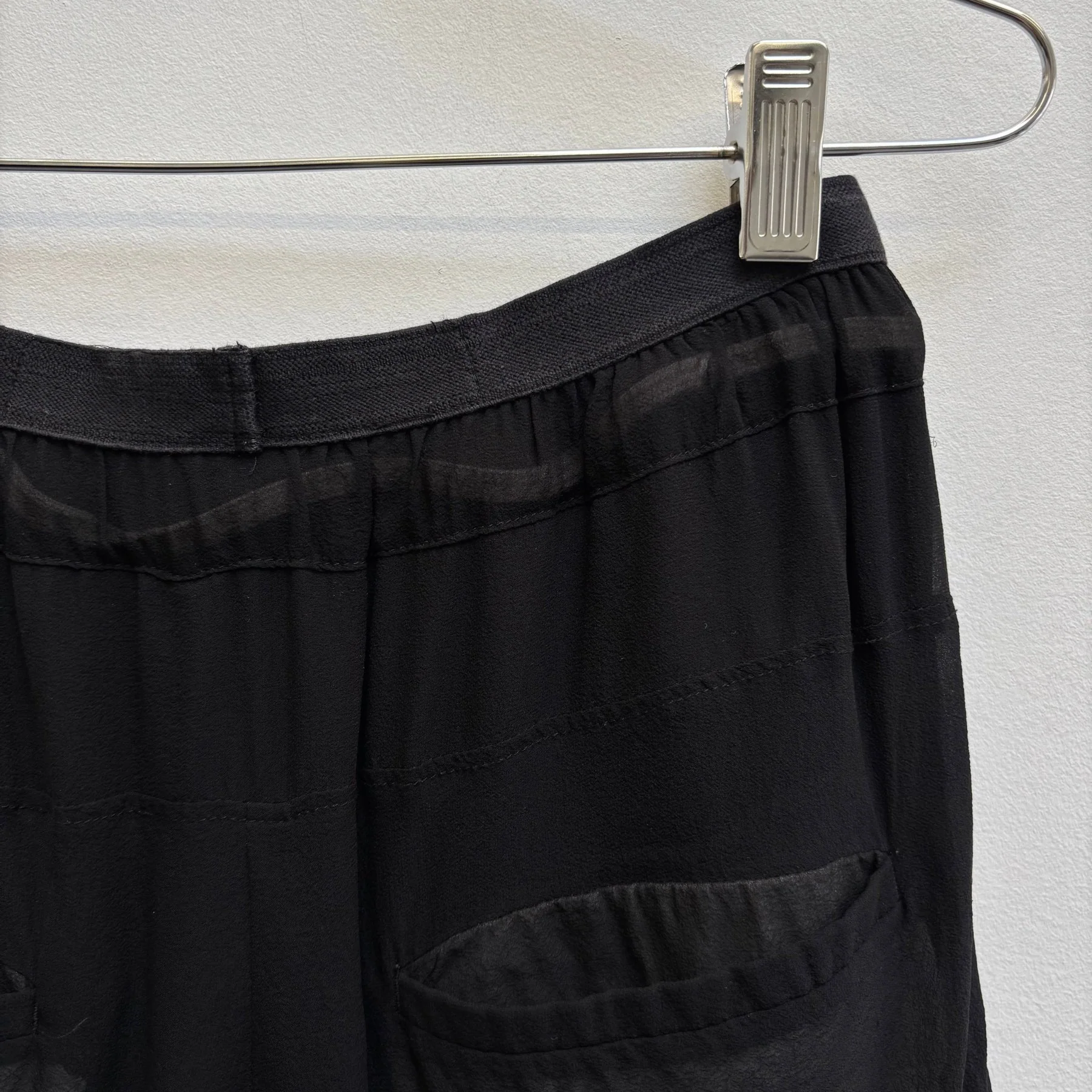 FW09 Rick Owens ‘CRUST’ Drop Crotch Silk Shorts - Image 12