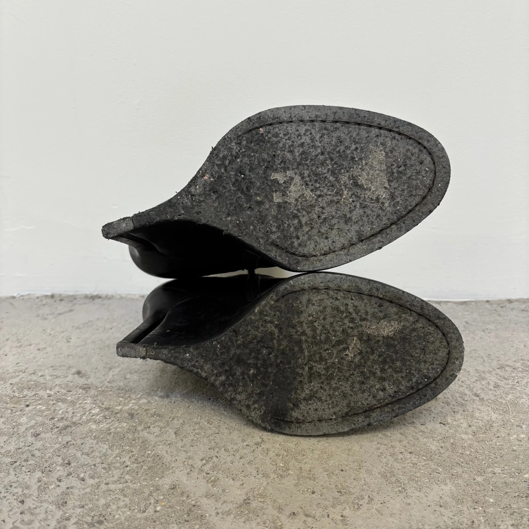 FW10 Ann Demeulemeester Stiletto Wedge Ankle Boots - Image 10
