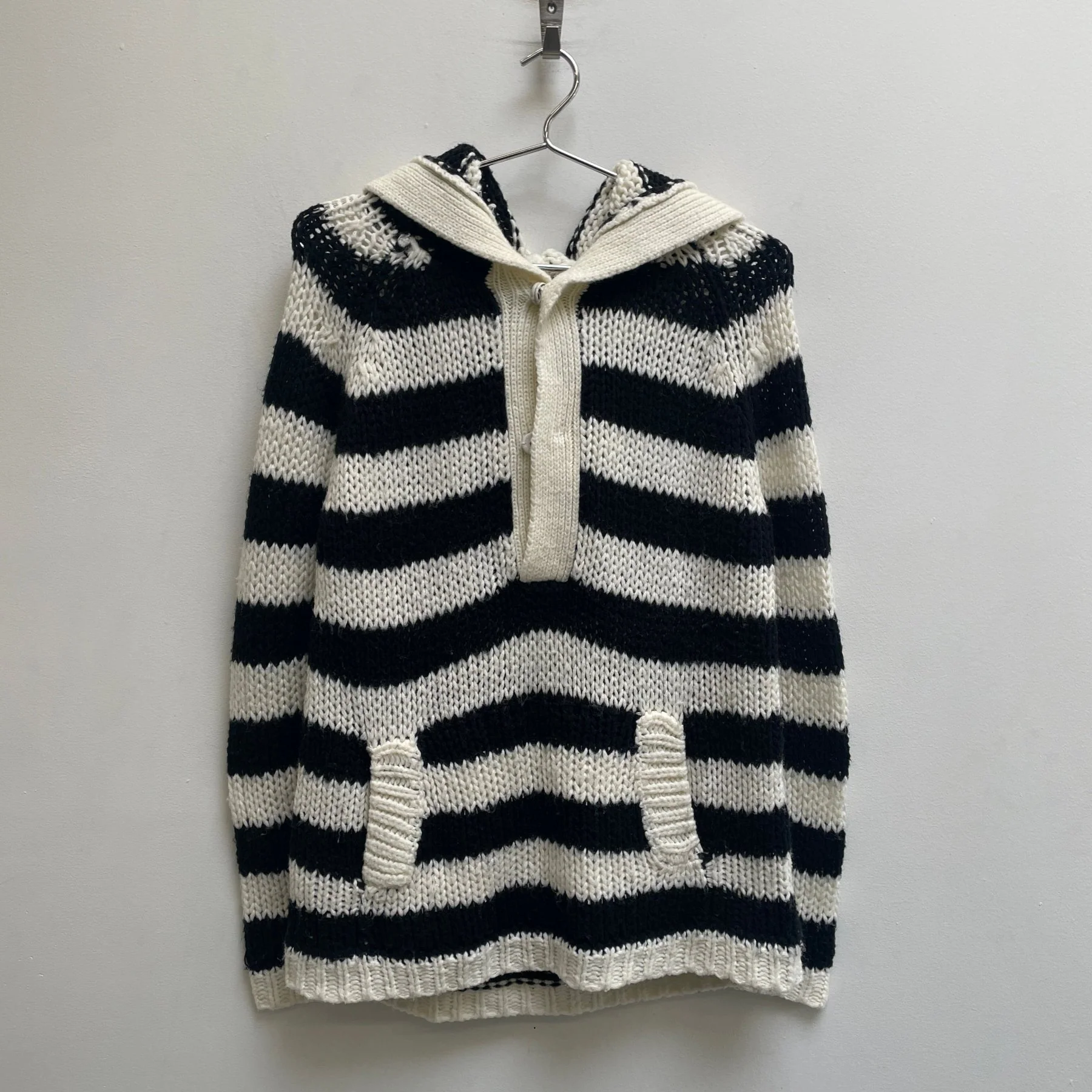 FW14 Saint Laurent by Hedi Slimane Striped Knit Sweater