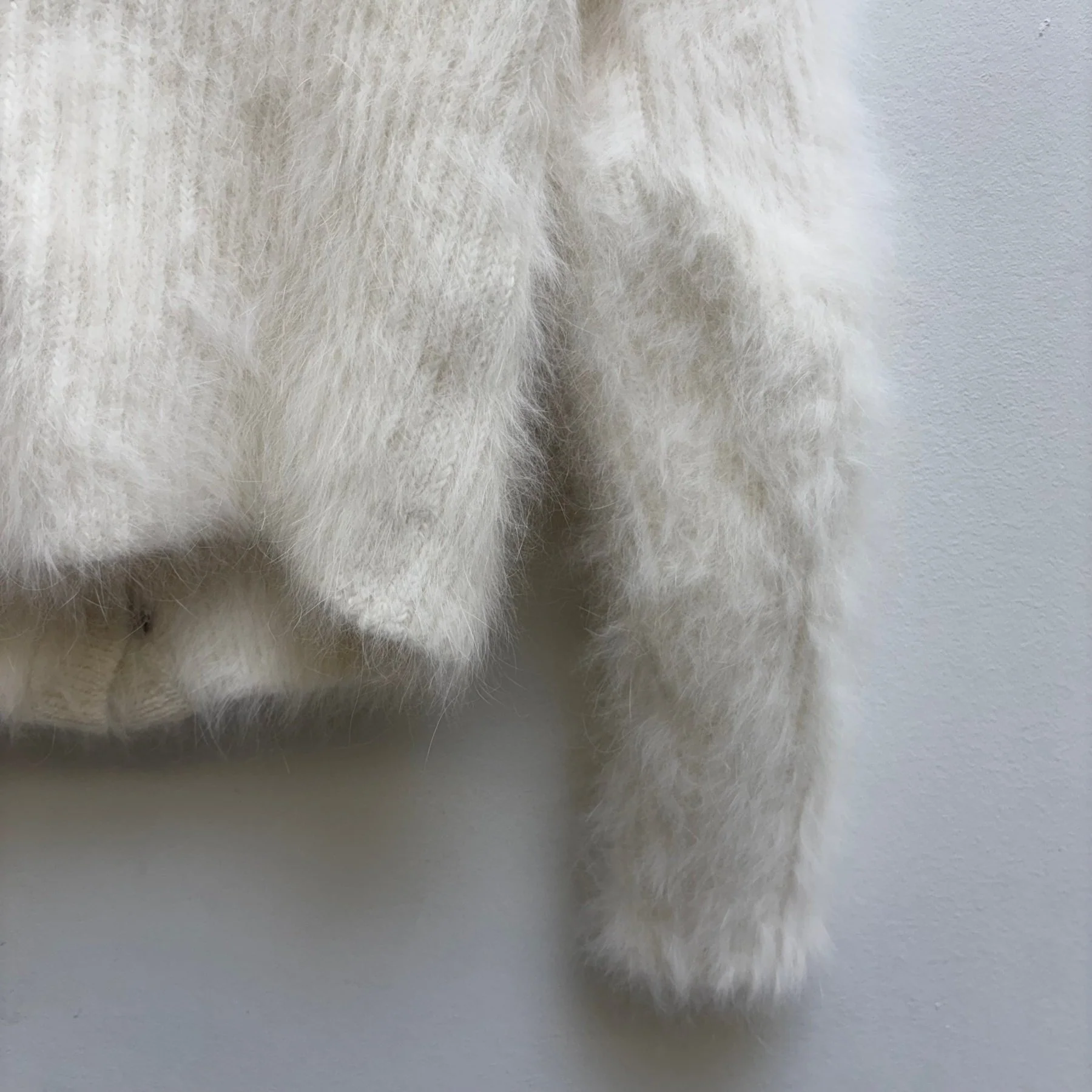 FW15 Balenciaga Angora Button Up Cardigan - Image 8