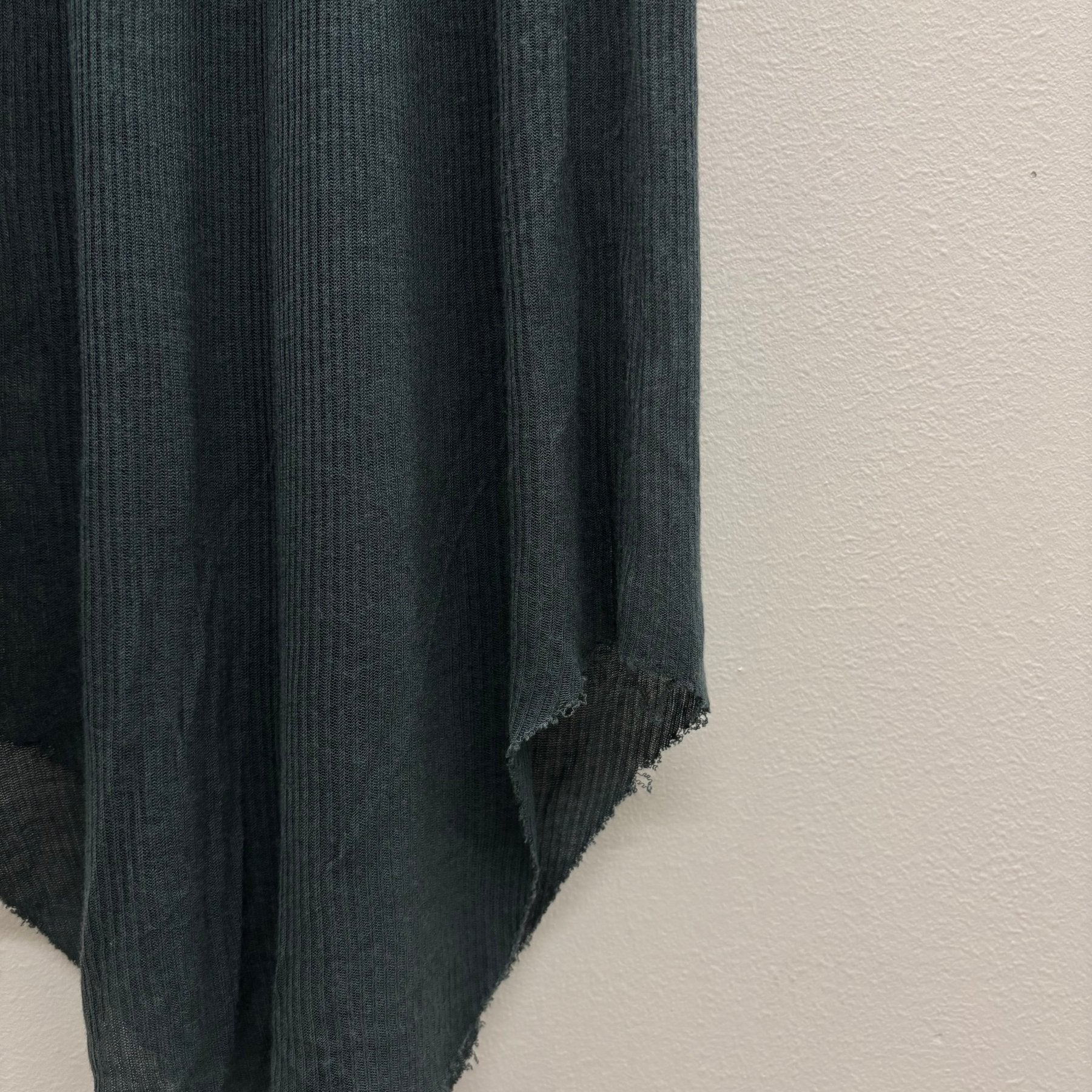FW16 Rick Owens Mastodon Long Ribbed Tank Top - Image 6