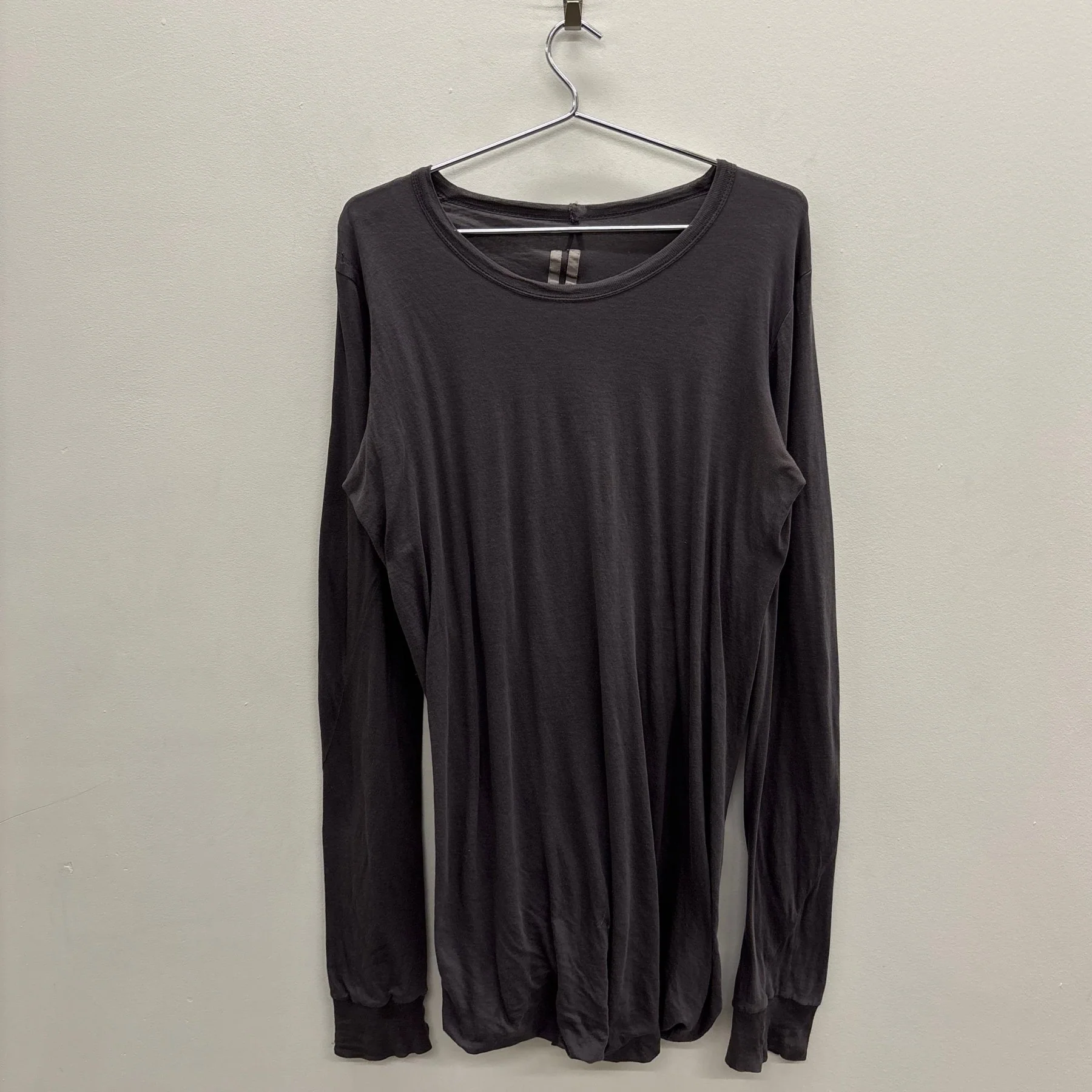 FW17 Rick Owens “GLITTER” Lilac Double Layered Long Sleeve