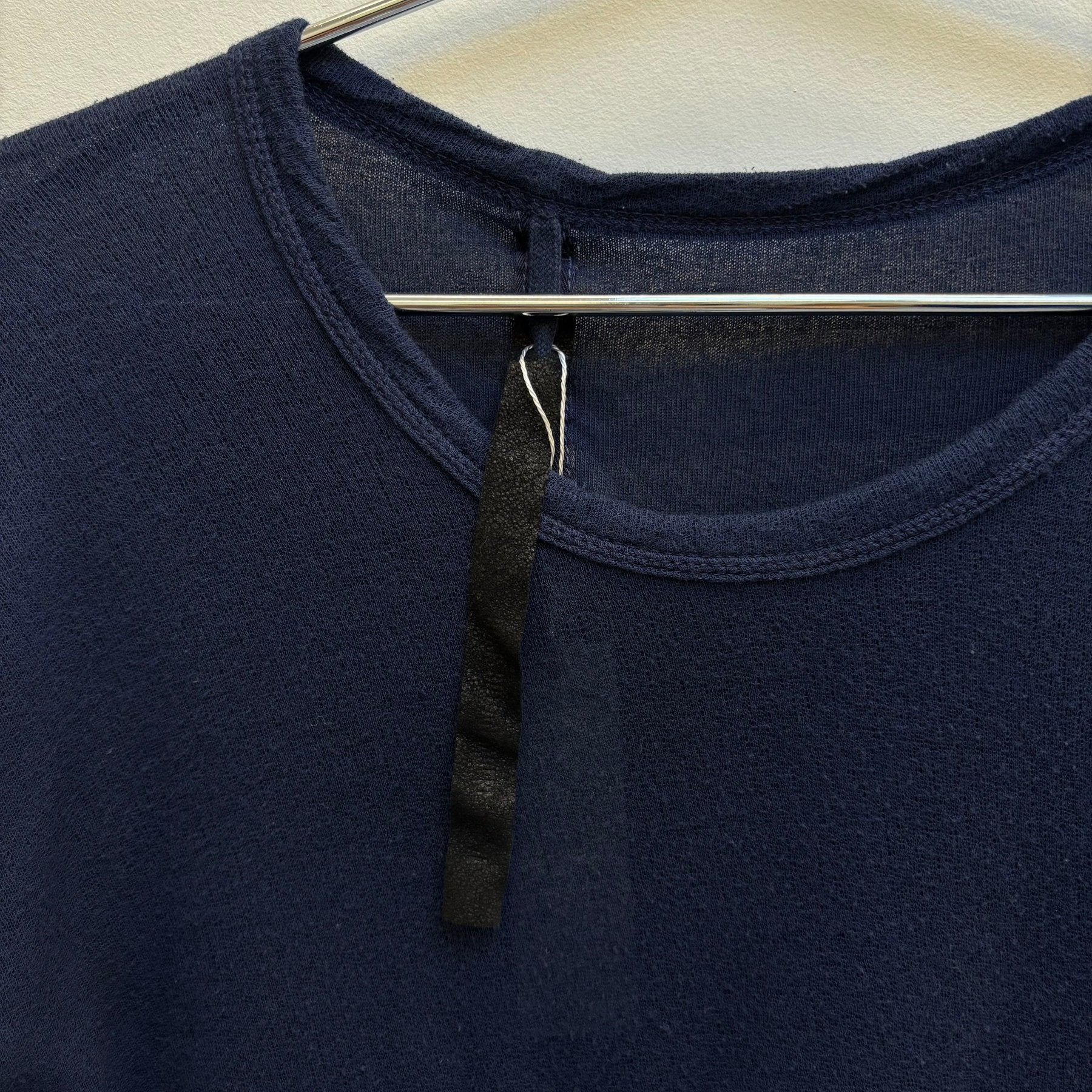 FW18 Boris Bidjan Saberi Dark Nuclear Blue Long Sleeve Tee - Image 8