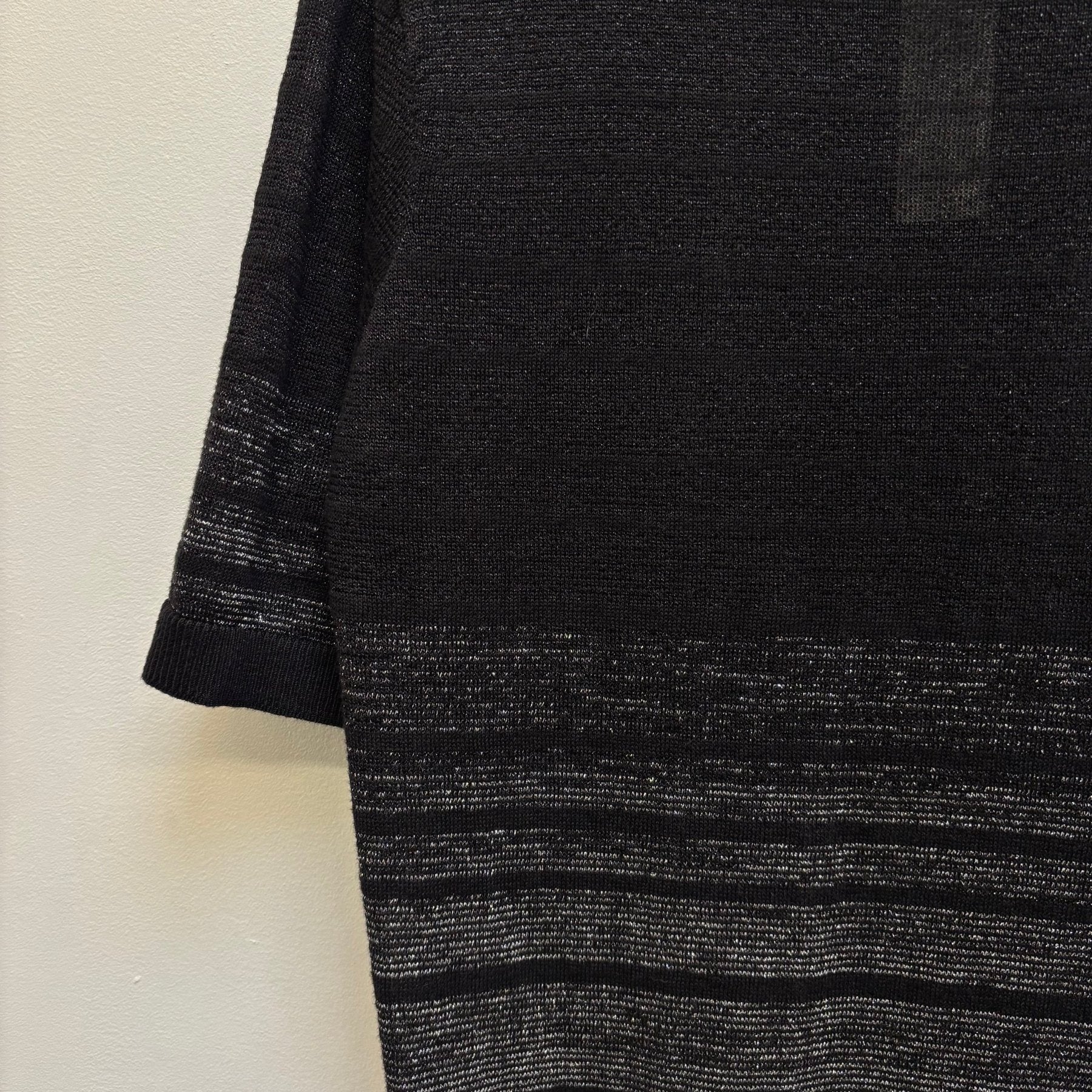 FW18 Saint Laurent Paris Striped Knit Polo - Image 8