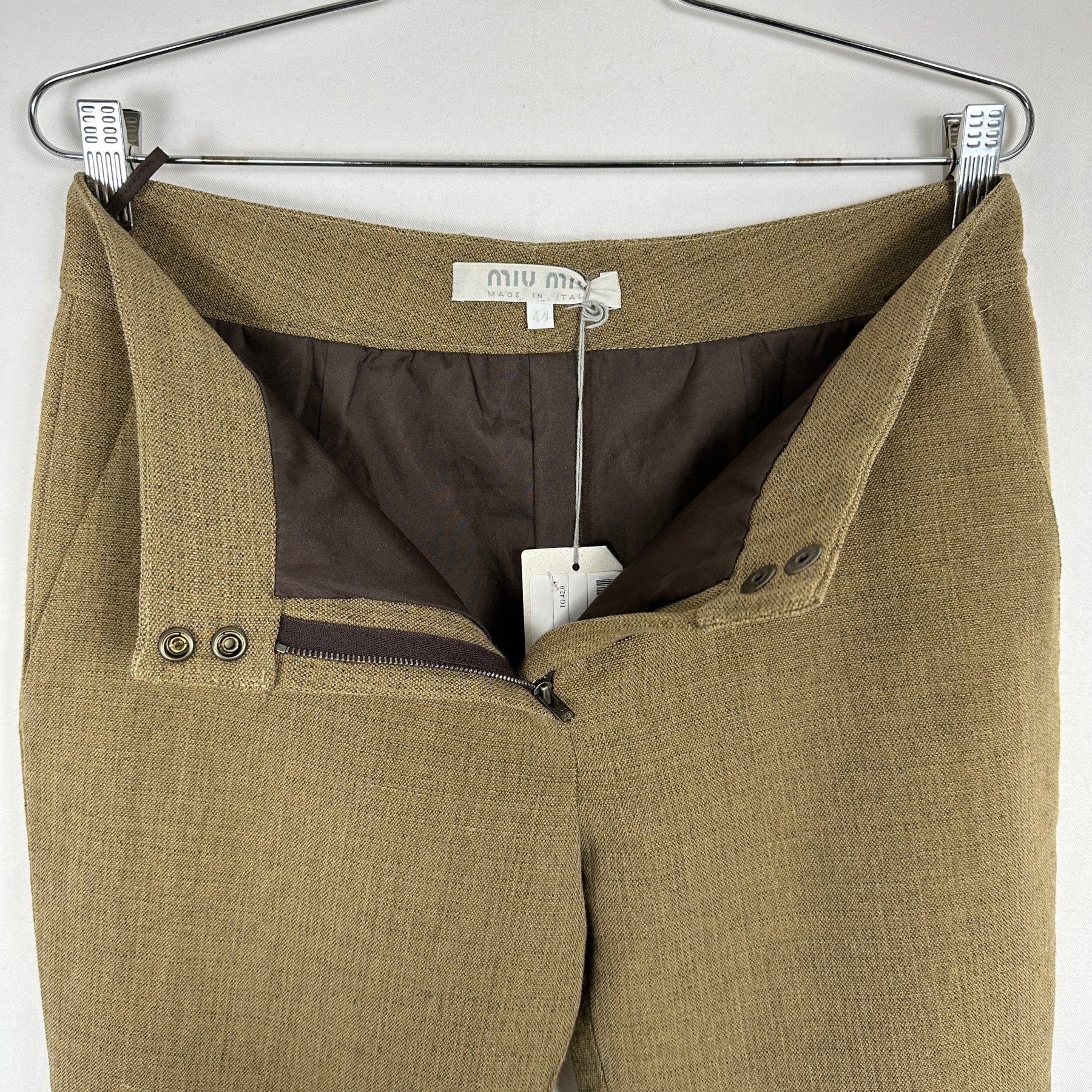 FW1999 Miu Miu Knit Cuff Riding Pants - Image 8