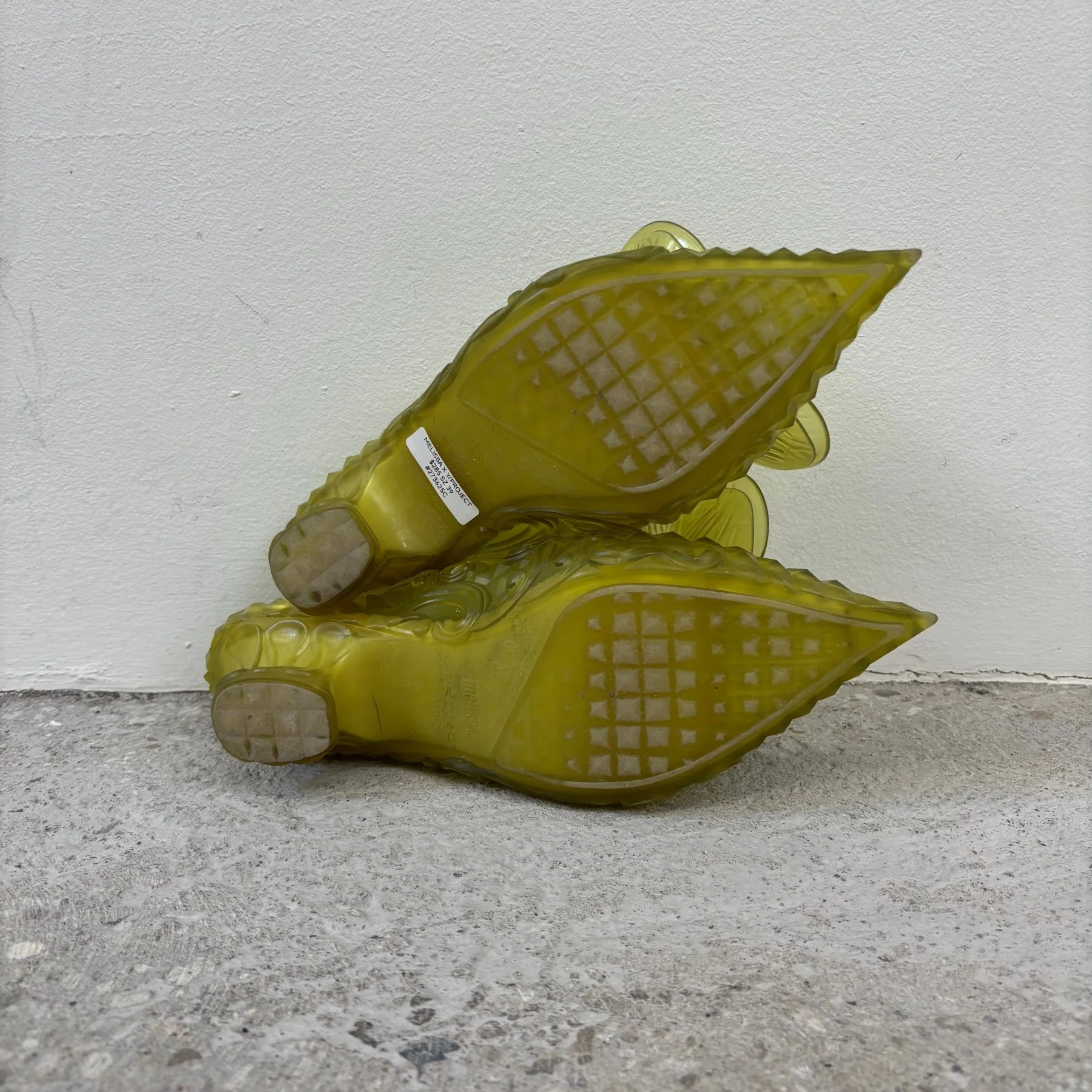 FW21 Melissa X YProject Orchid Point Mule (Green) - Image 9