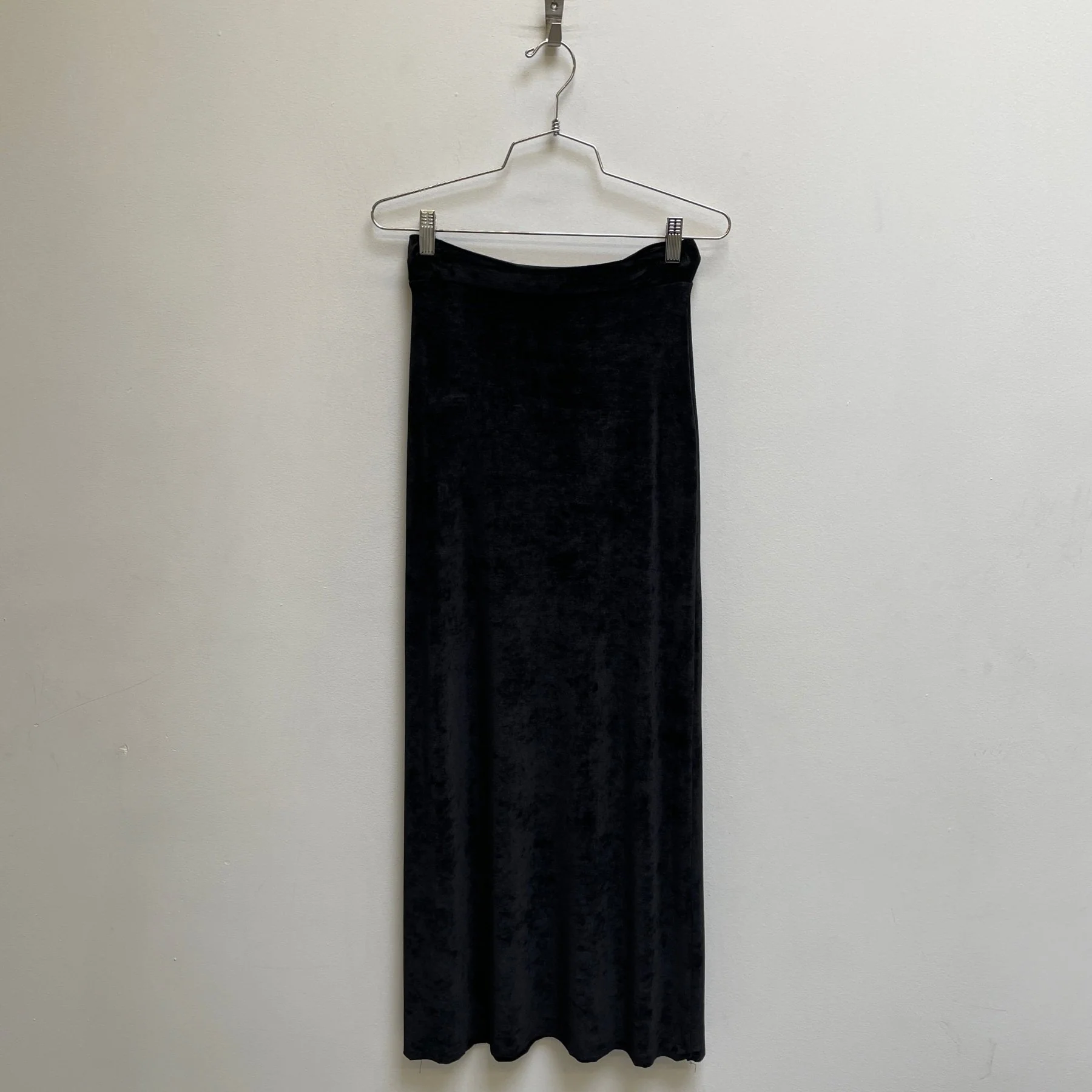 FW23 Balenciaga Velvet Maxi Skirt