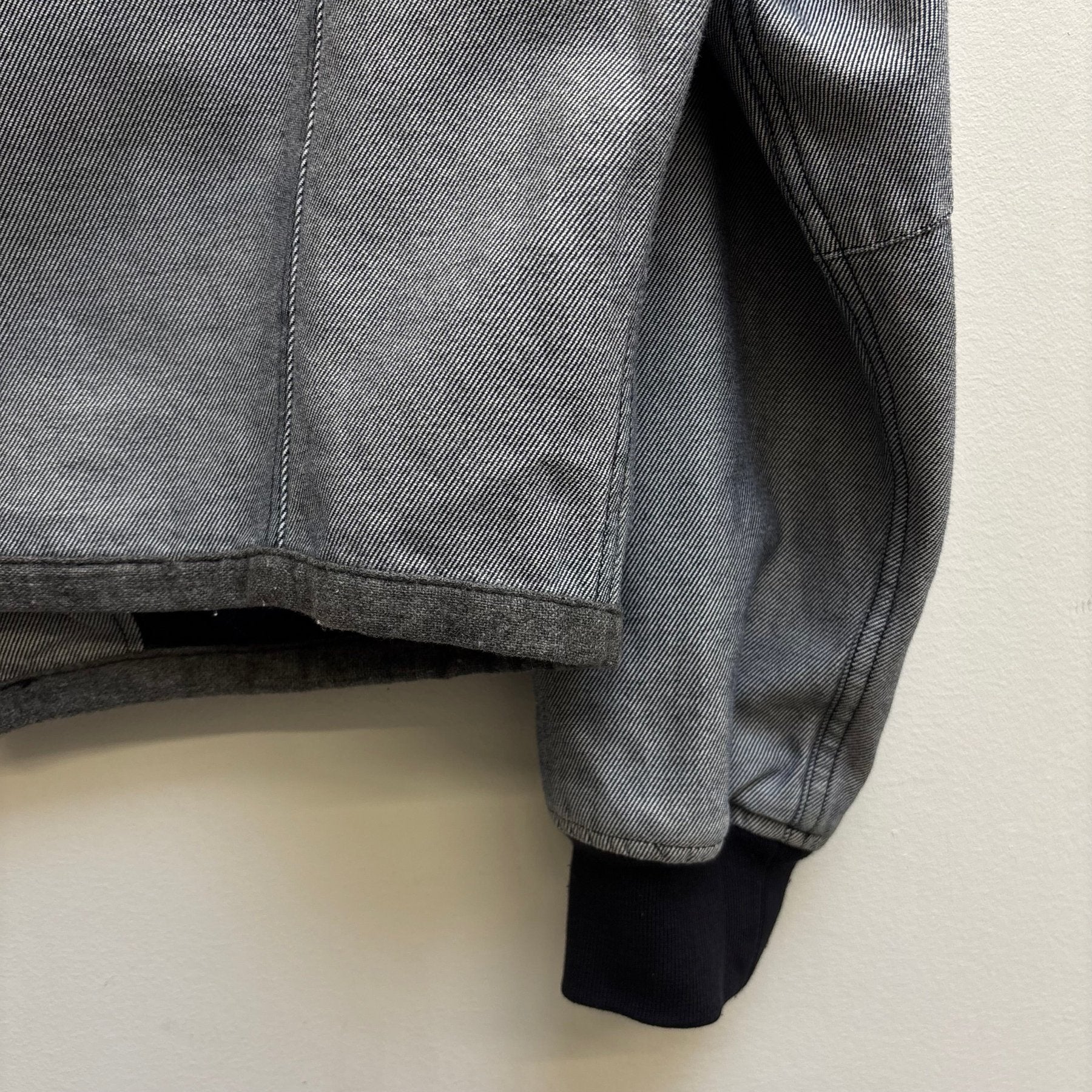 FW91 Comme Des Garçons Denim Bomber Jacket - Image 10