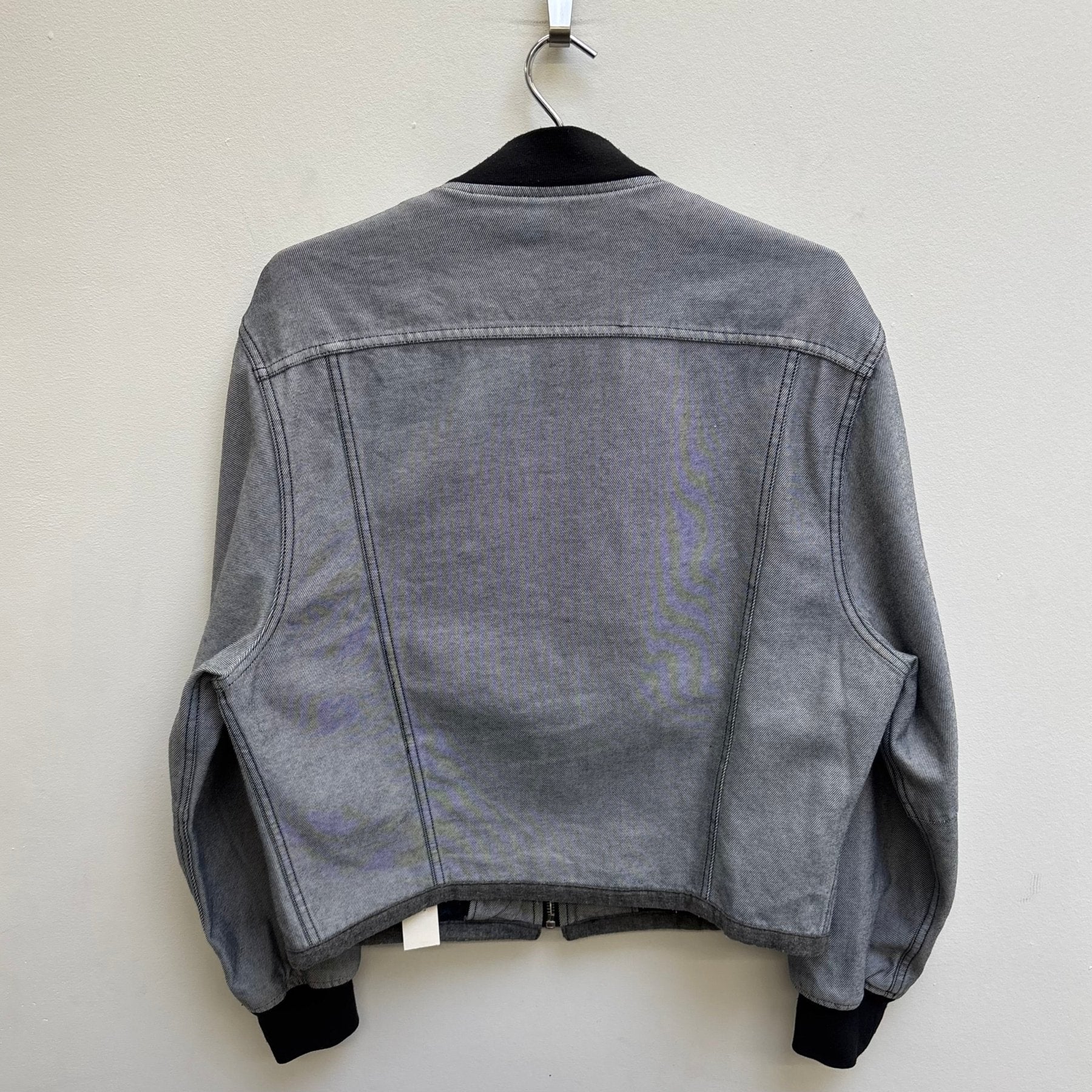 FW91 Comme Des Garçons Denim Bomber Jacket - Image 2