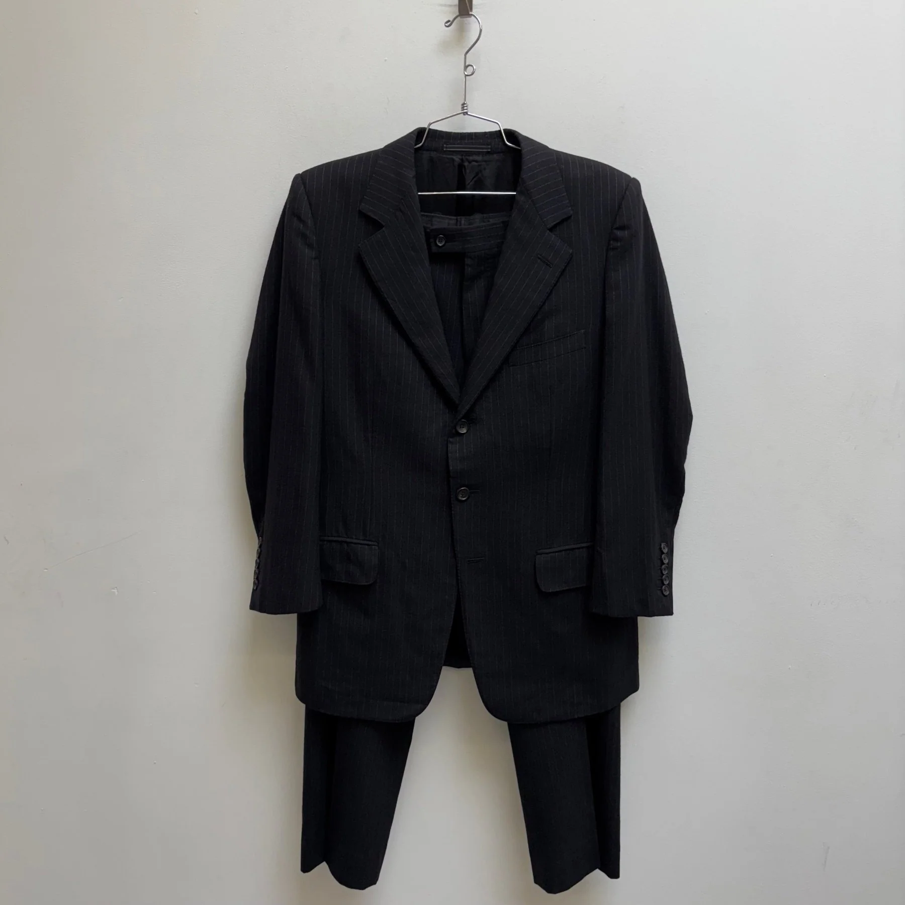 FW97 Gucci by Tom Ford Striped Suit Set