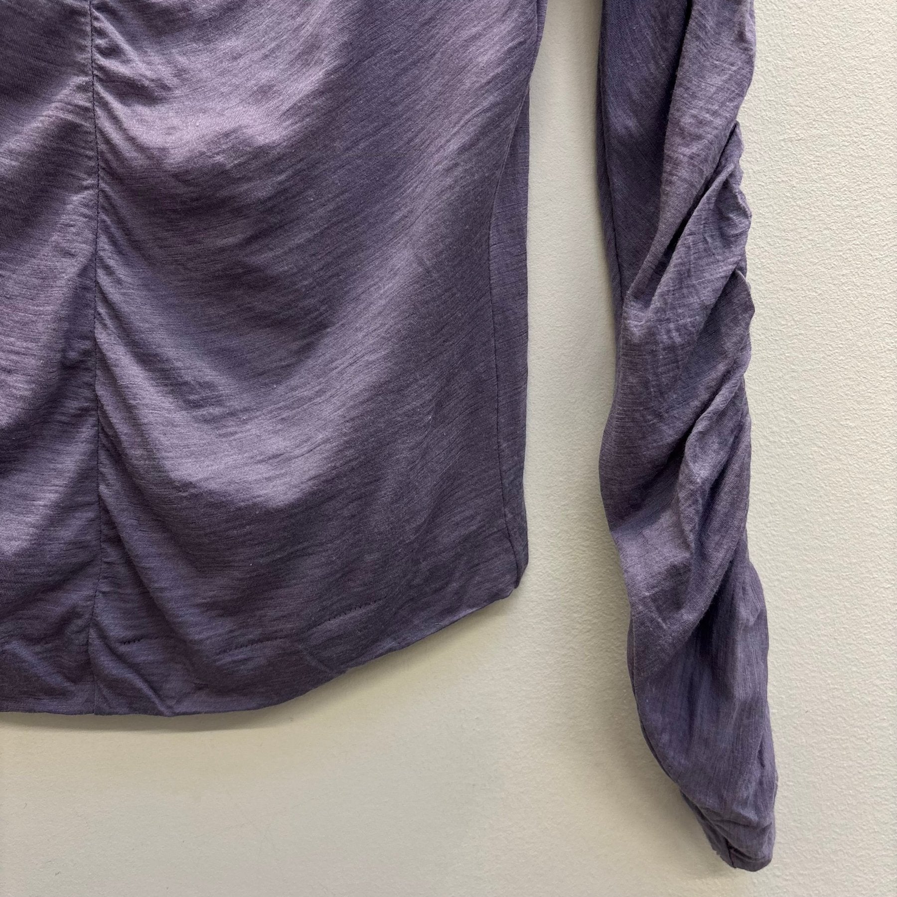 FW99 Gucci By Tom Ford Ruched Long Sleeve Top - Image 5