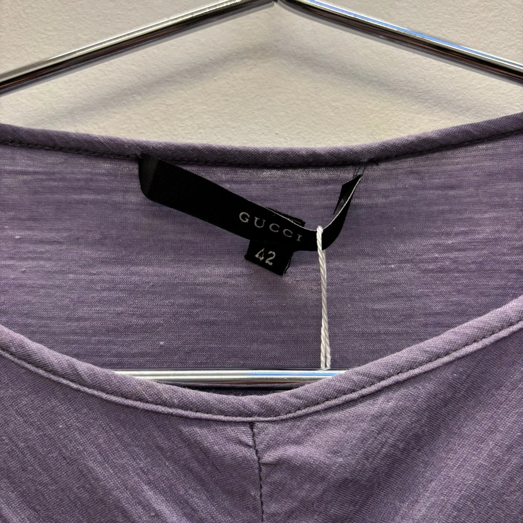FW99 Gucci By Tom Ford Ruched Long Sleeve Top - Image 9