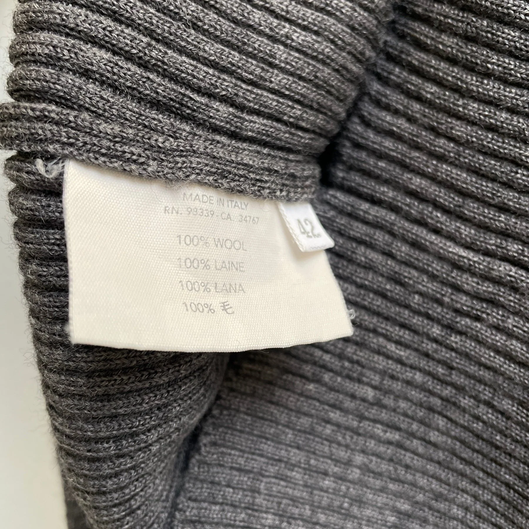 FW99 Miu Miu Rib Knit Sweater - Image 10