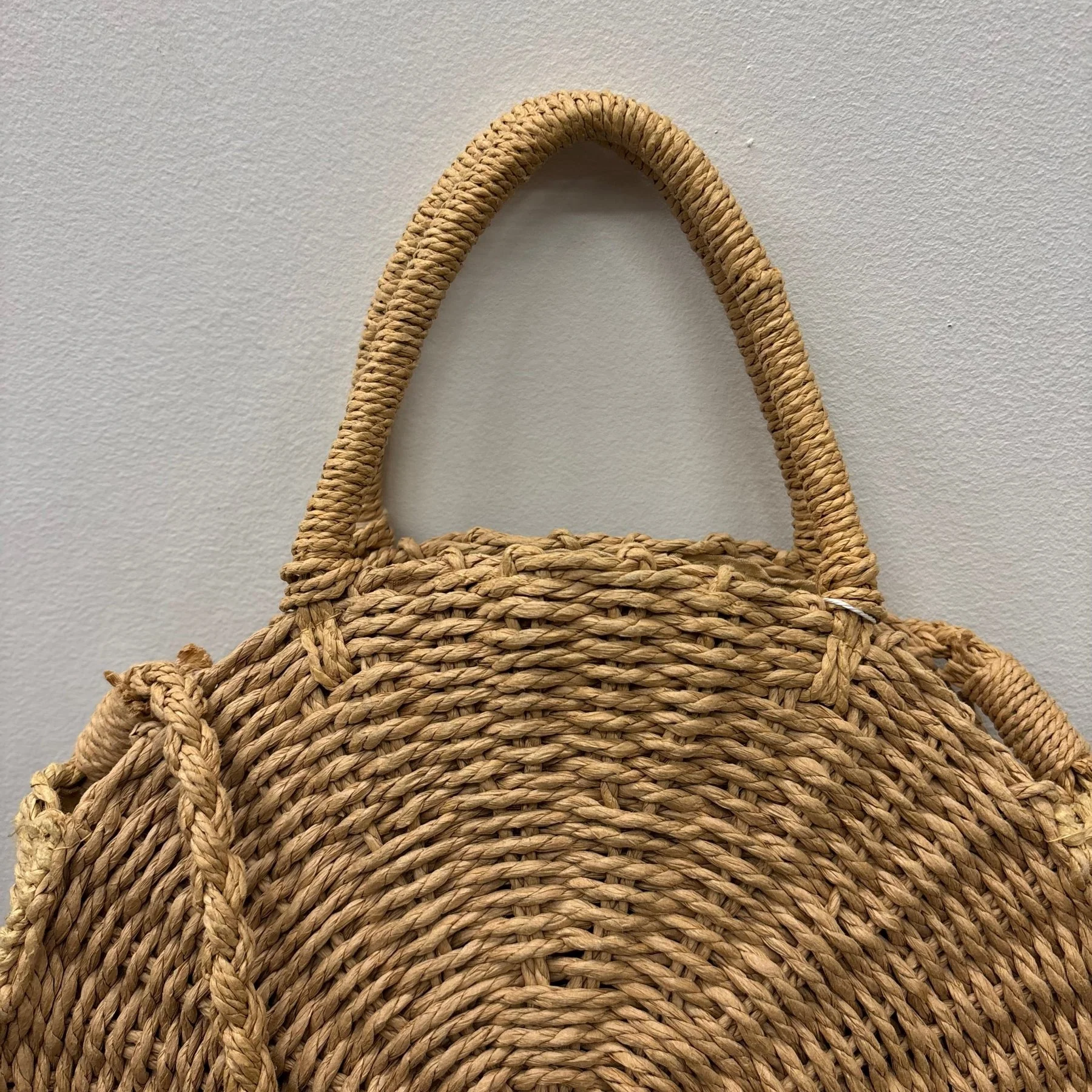 G.O.A. Handwoven Round Crossbody Boho Bag - Image 8