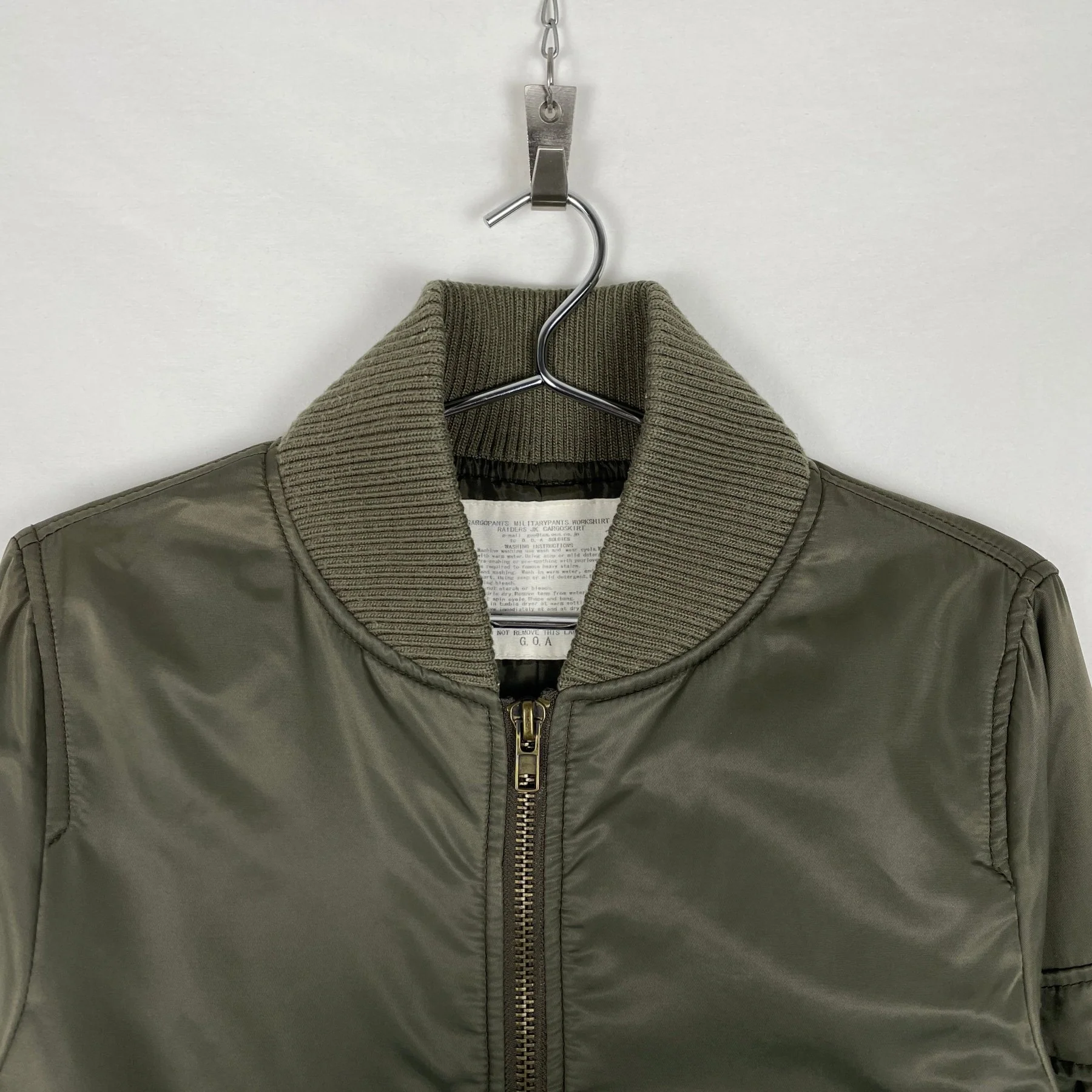 G.O.A military MA-1 Nylon Jacket - Image 5