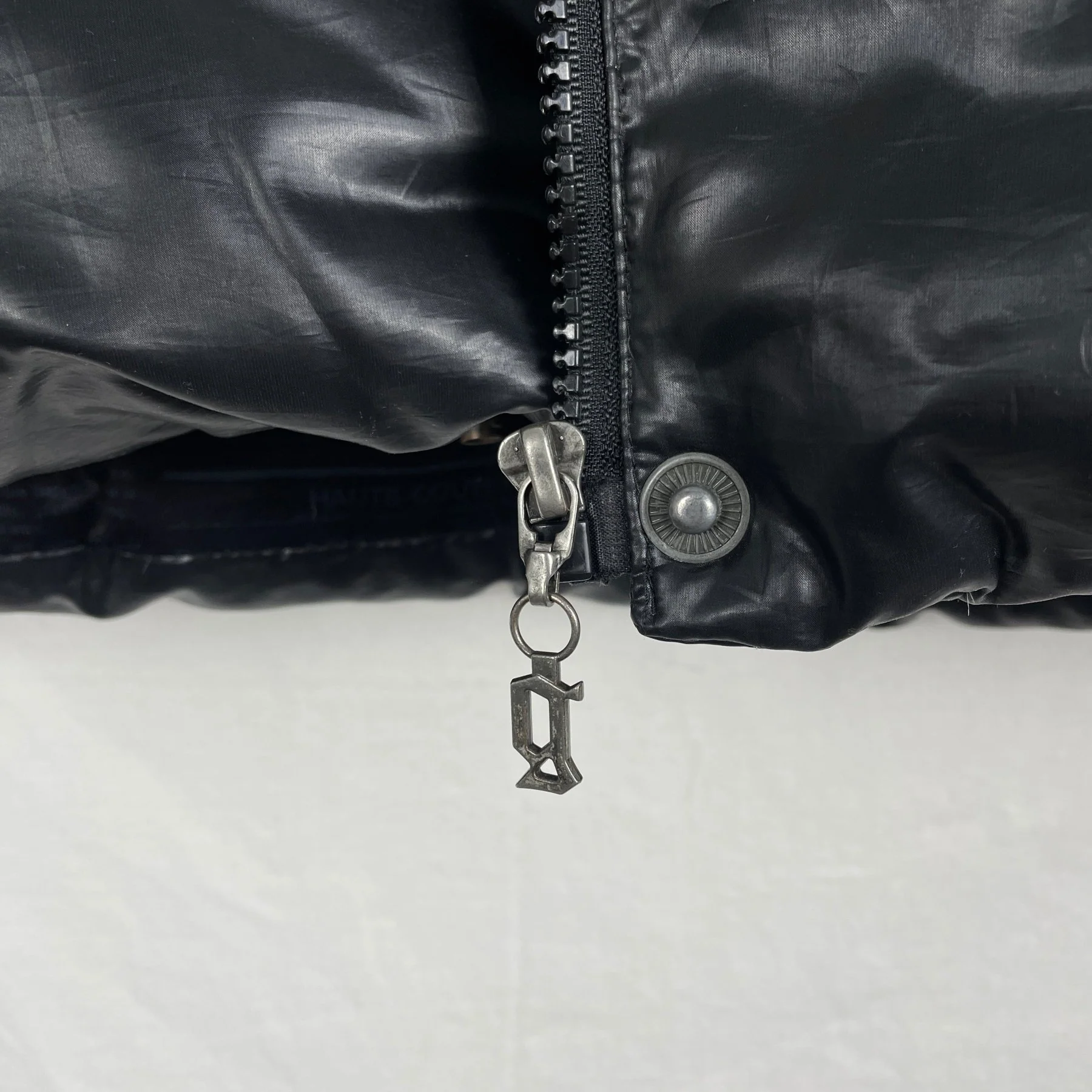 Galliano Nylon Back Embroidered Jacket - Image 10