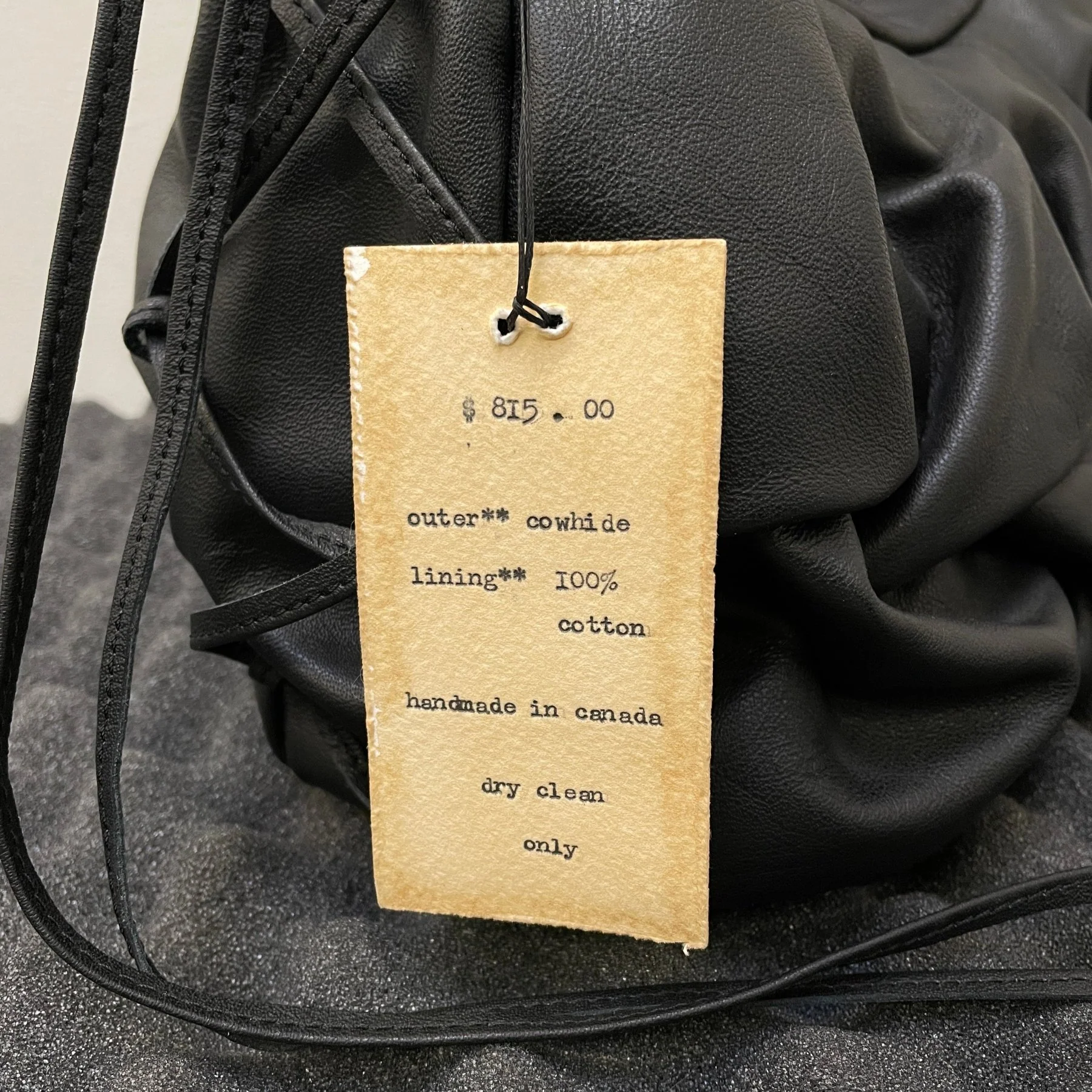 Geneve Florence Mini Bound Leather Bag - Image 9