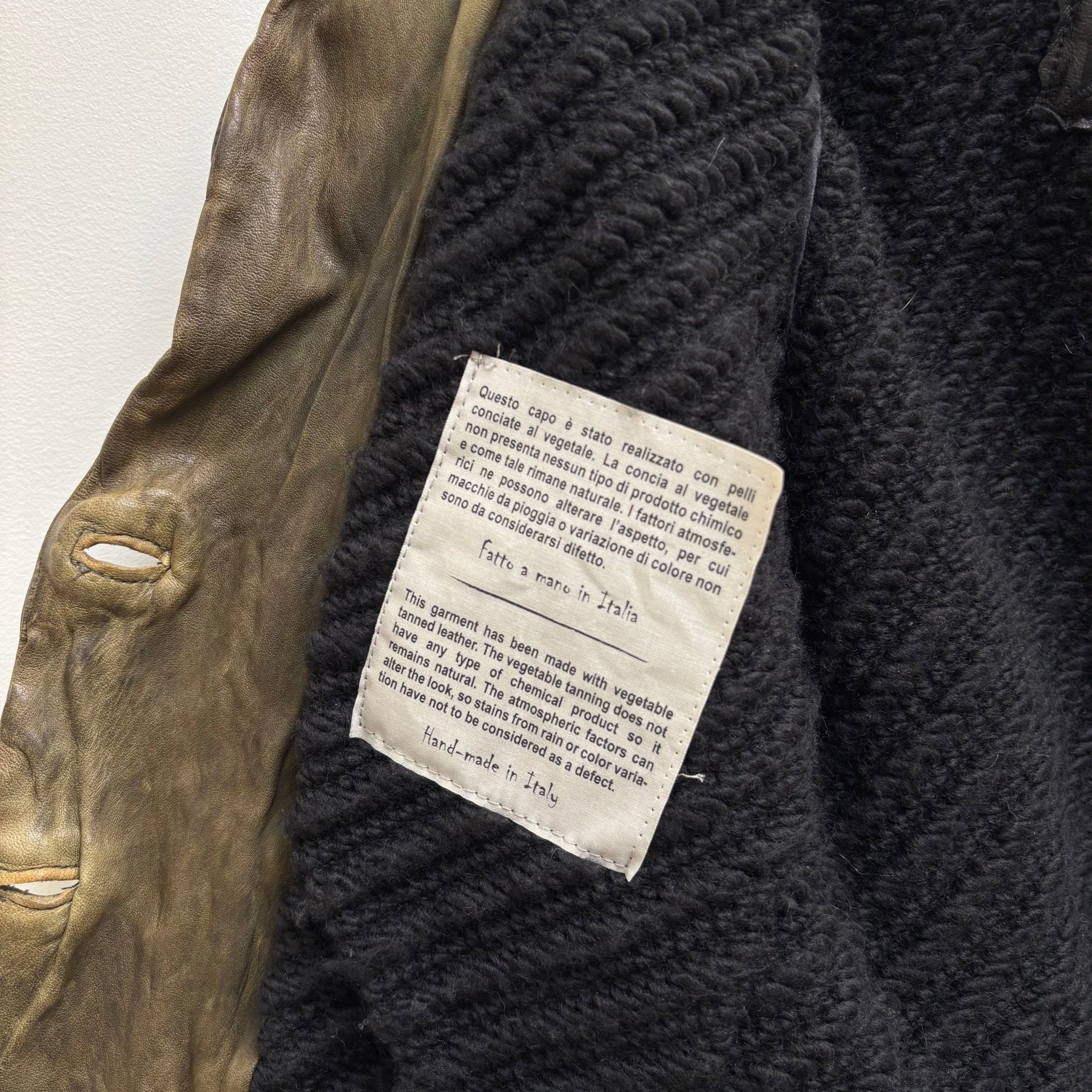 Giorgio Brato Leather Blazer Jacket - Image 11