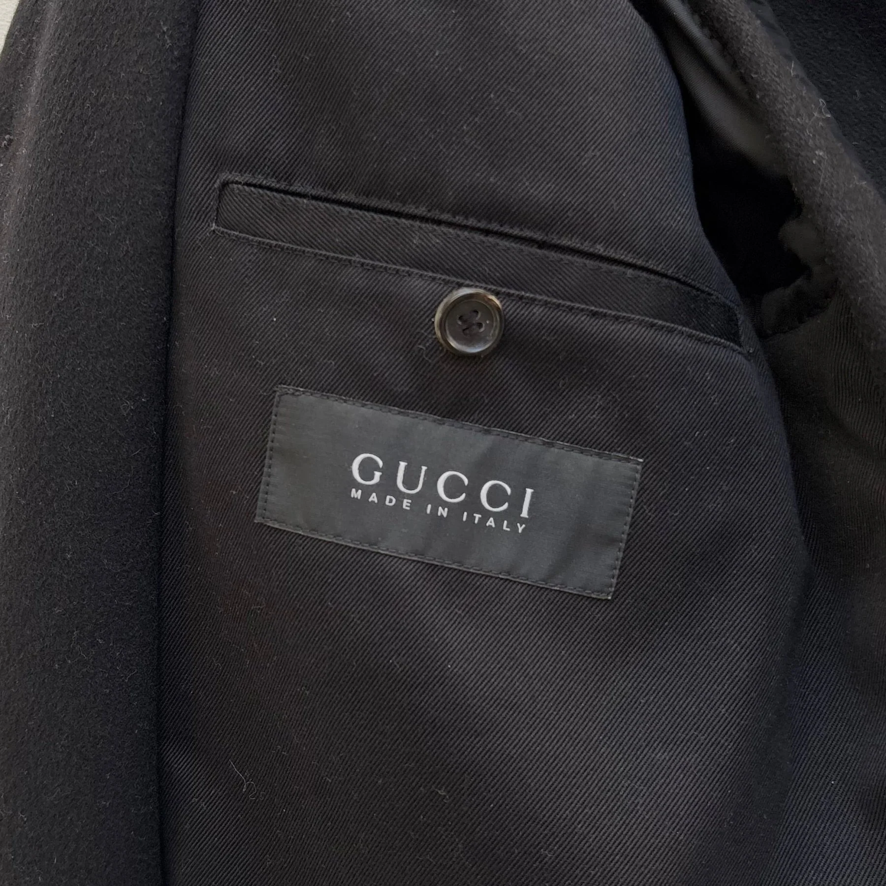 Gucci by Tom Ford Wool Military Jacket - Image 16