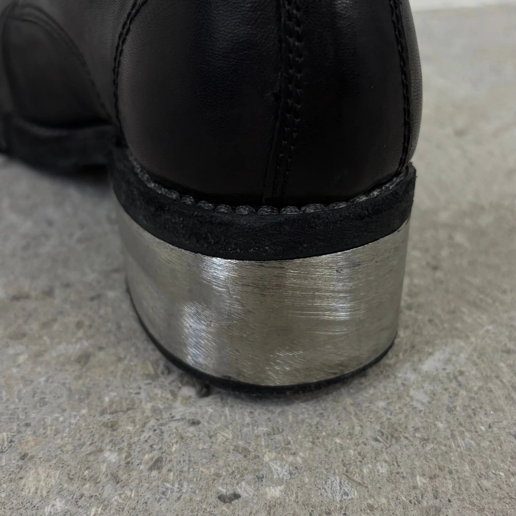 Guidi Metal Heel Derby - Image 6
