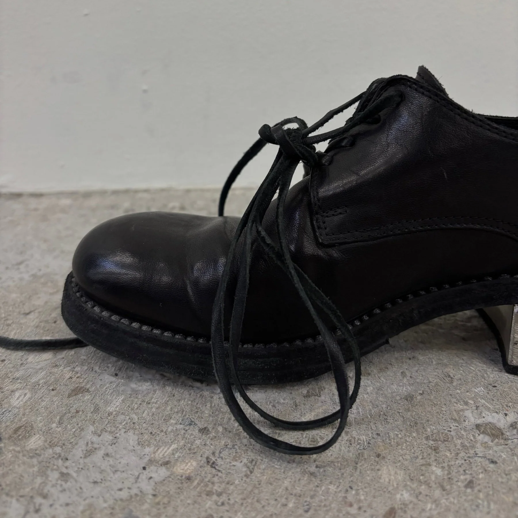 Guidi Metal Heel Derby - Image 7