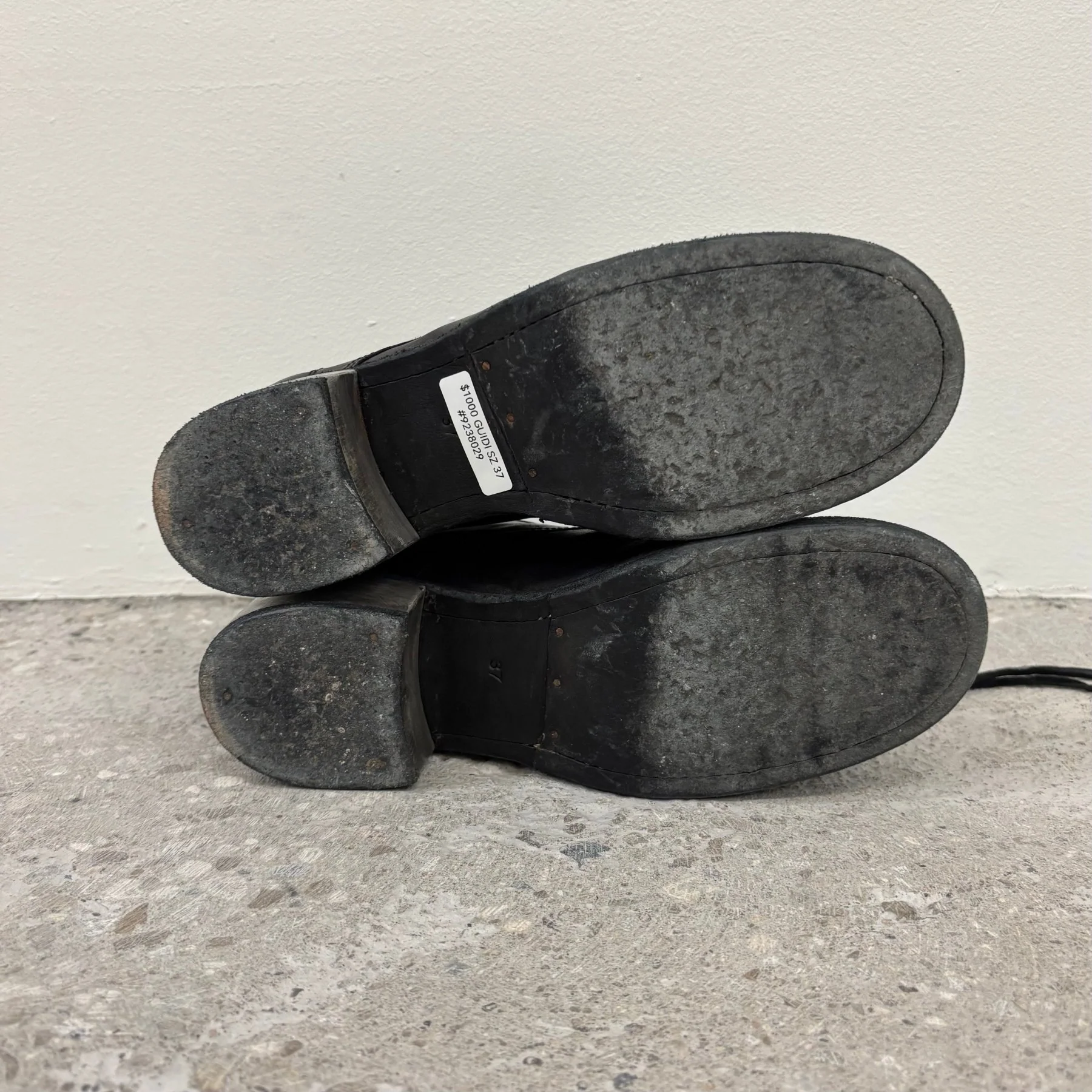 Guidi Metal Heel Derby - Image 9