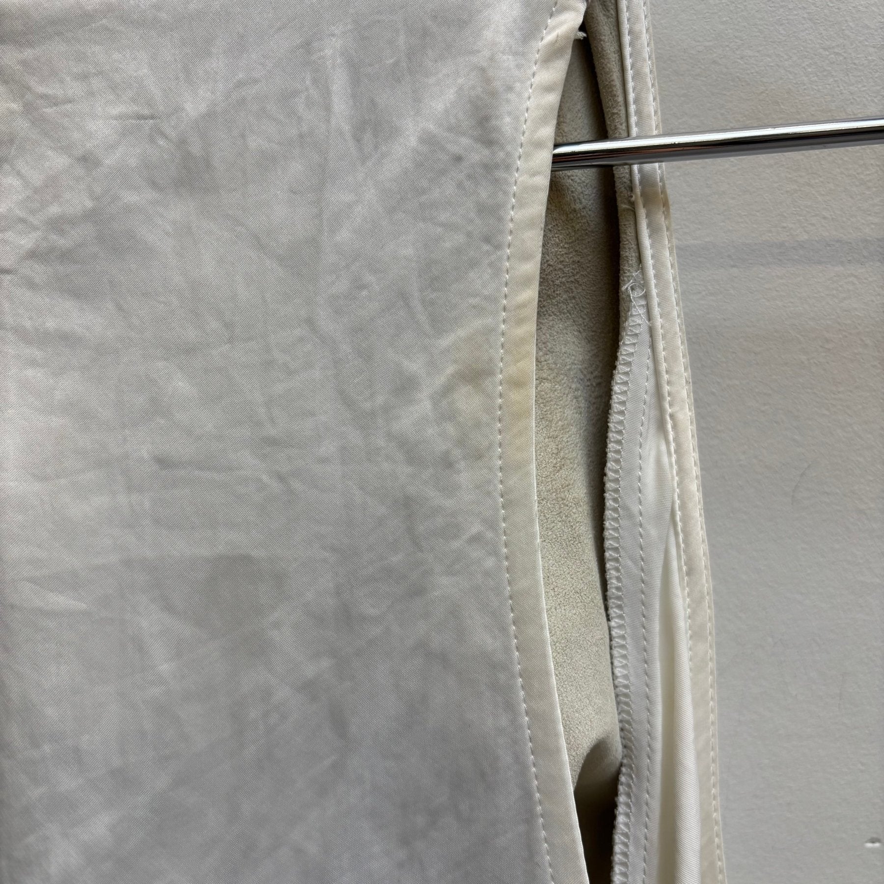Helmut Lang Asymmetrical Leather Vest Top - Image 12