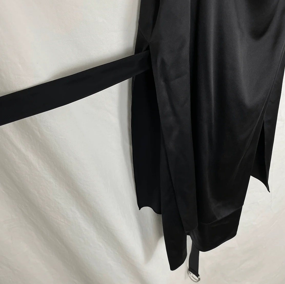 Helmut Lang Layered Strap Slip Dress - Image 4