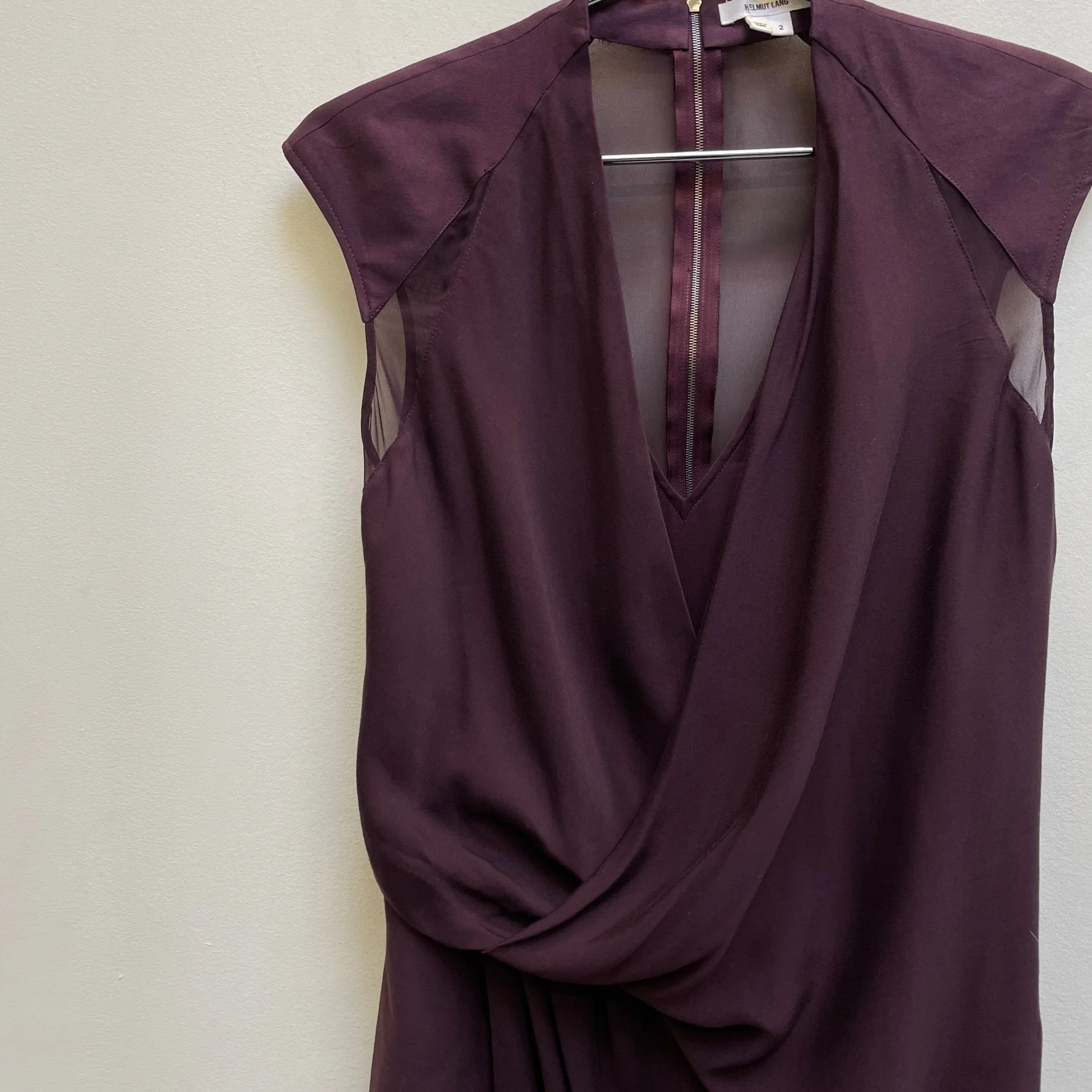 Helmut Lang (Post Lang Era) Sleeveless Zipper Dress - Image 5