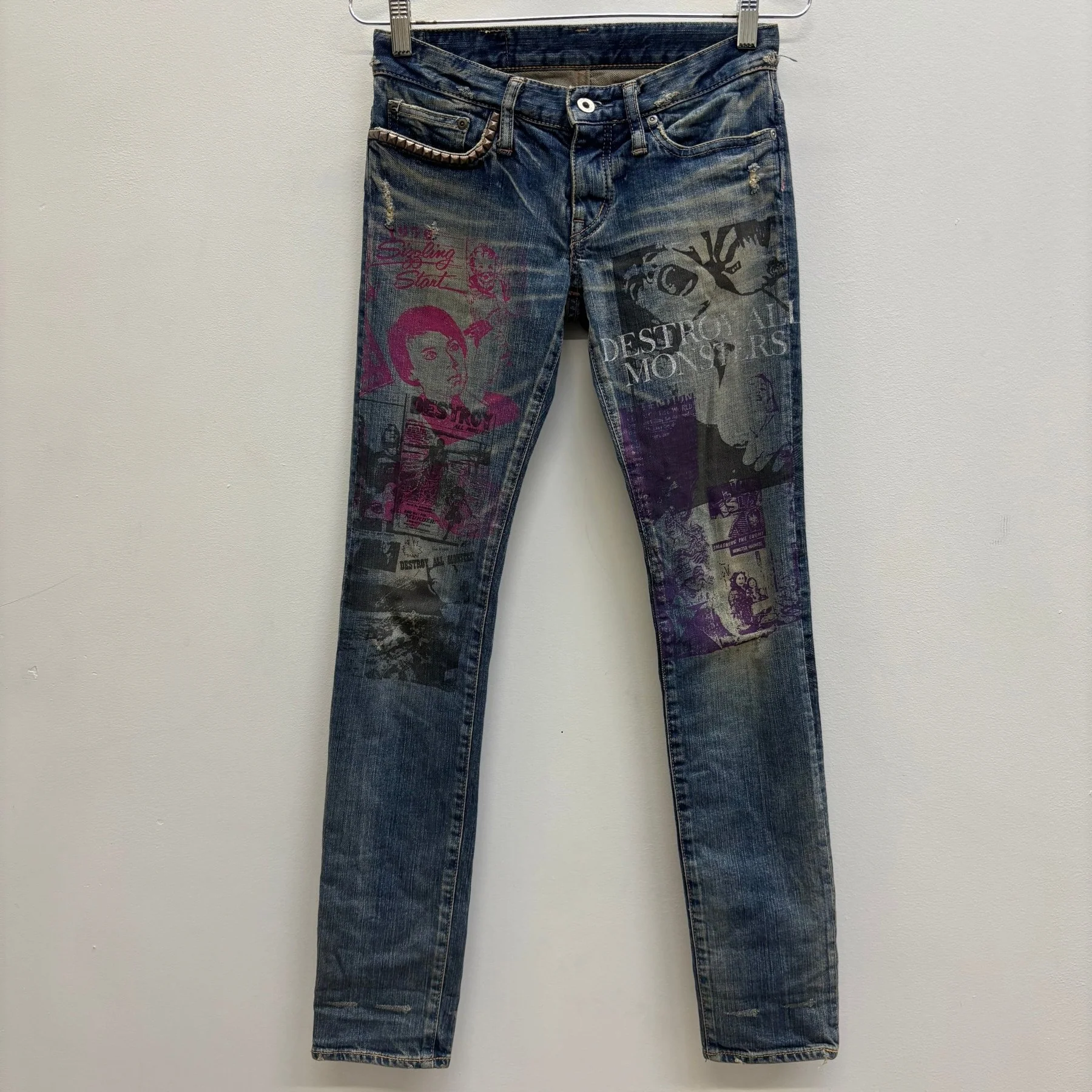 Hysteric Glamour Destroy All Monsters Jeans