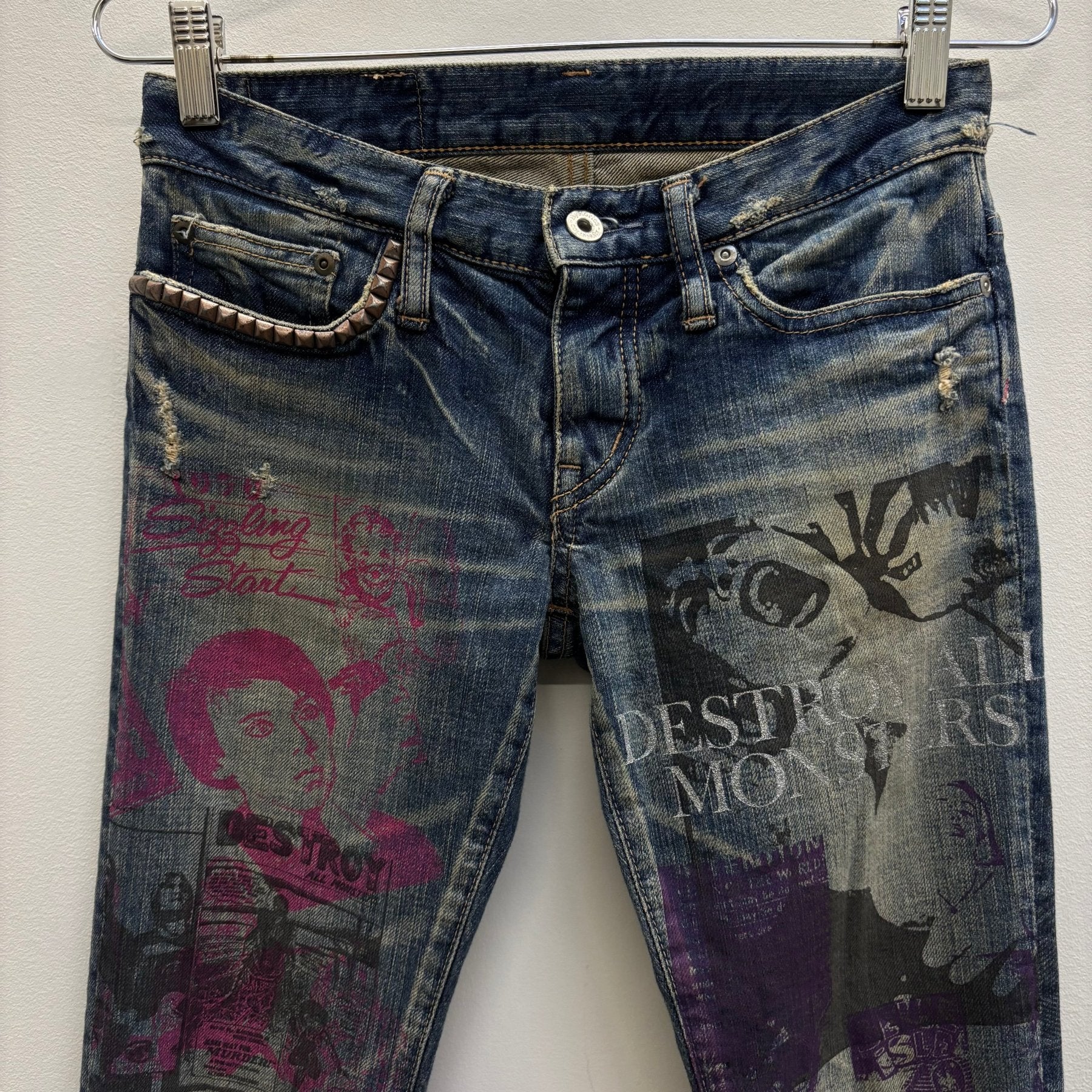 Hysteric Glamour Destroy All Monsters Jeans - Image 3