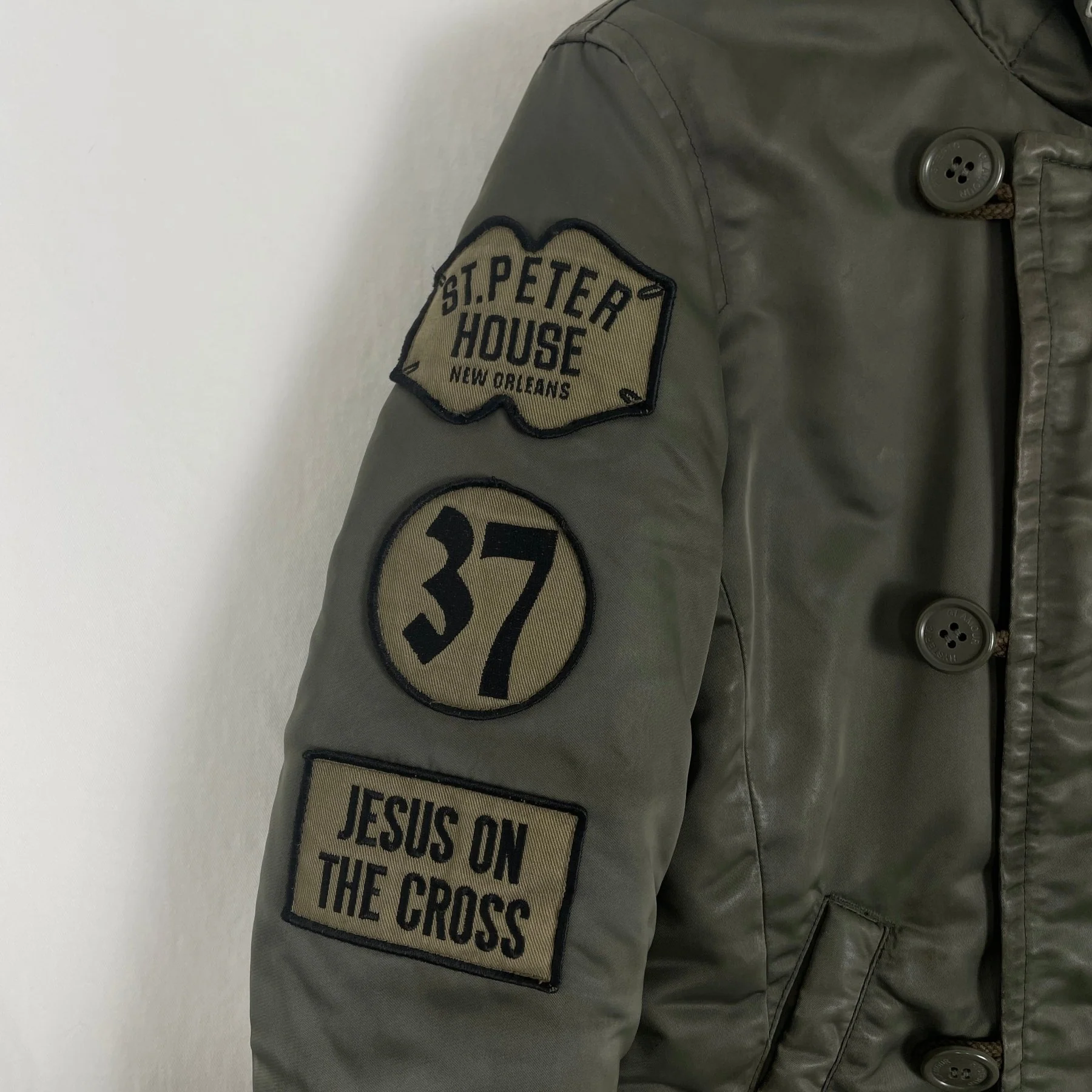 00s Hysteric Glamour 2AB “BORN TO LOSE” Bomber Jacket - Image 3