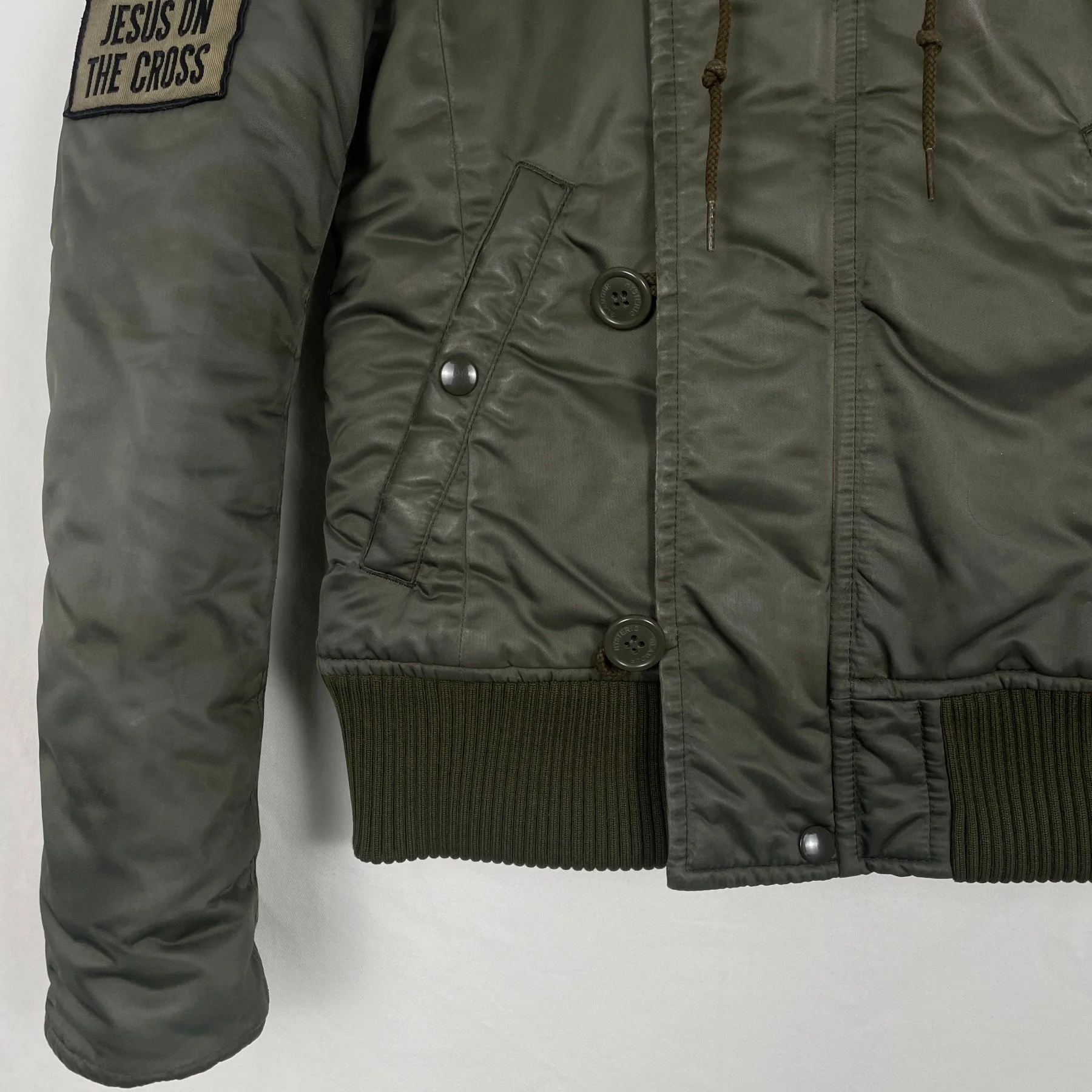 00s Hysteric Glamour 2AB “BORN TO LOSE” Bomber Jacket - Image 5