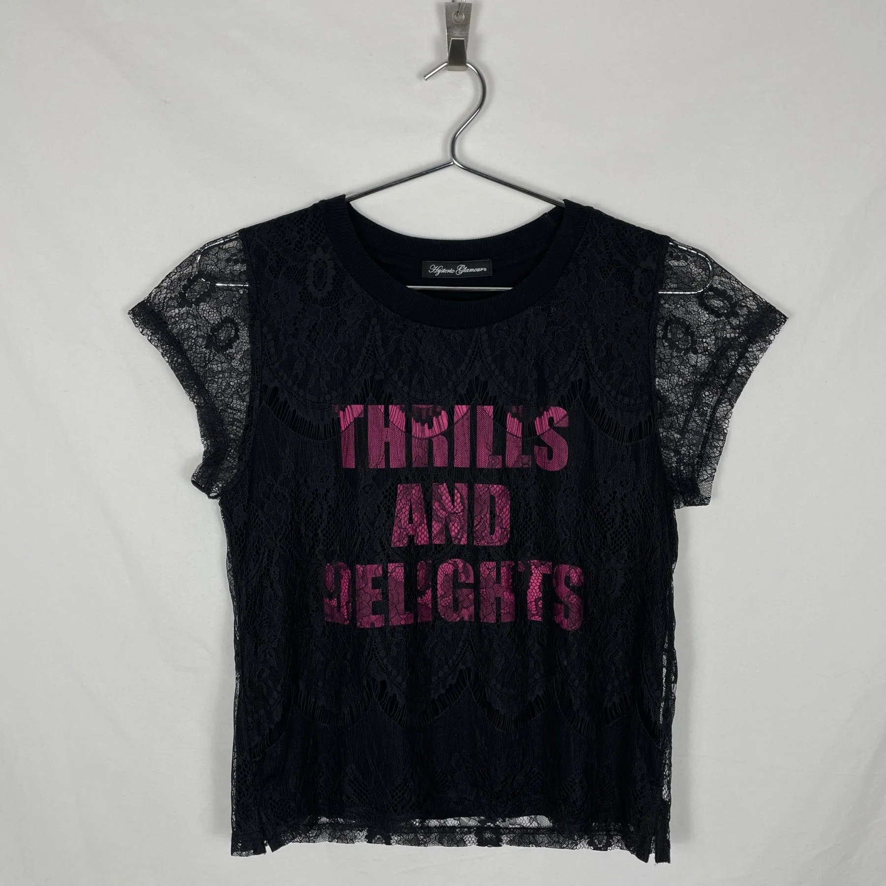 Hysteric Glamour Lace Layer T-Shirt - Image 3