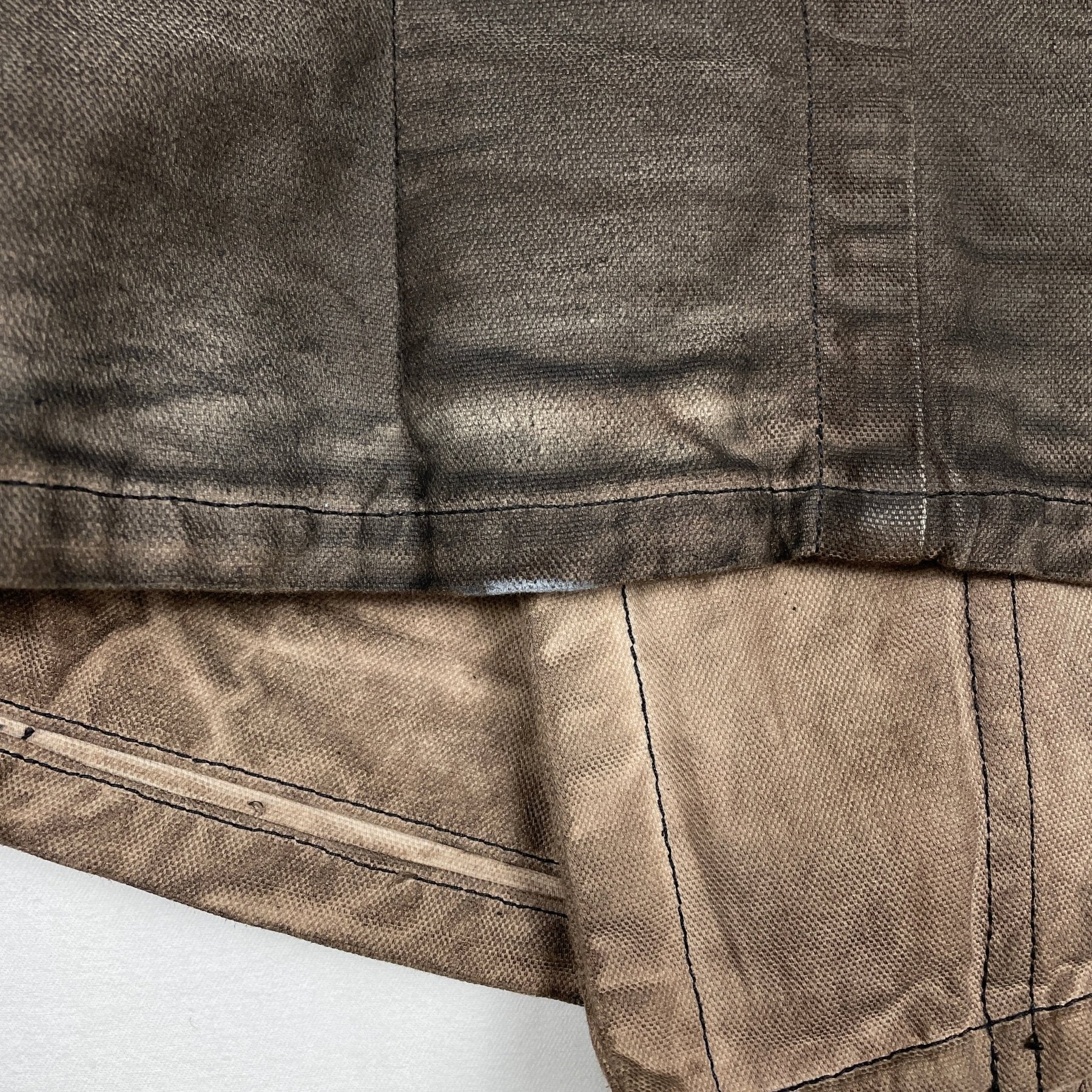 FW05 Rick Owens Slab Oiled Denim Jacket - Image 6