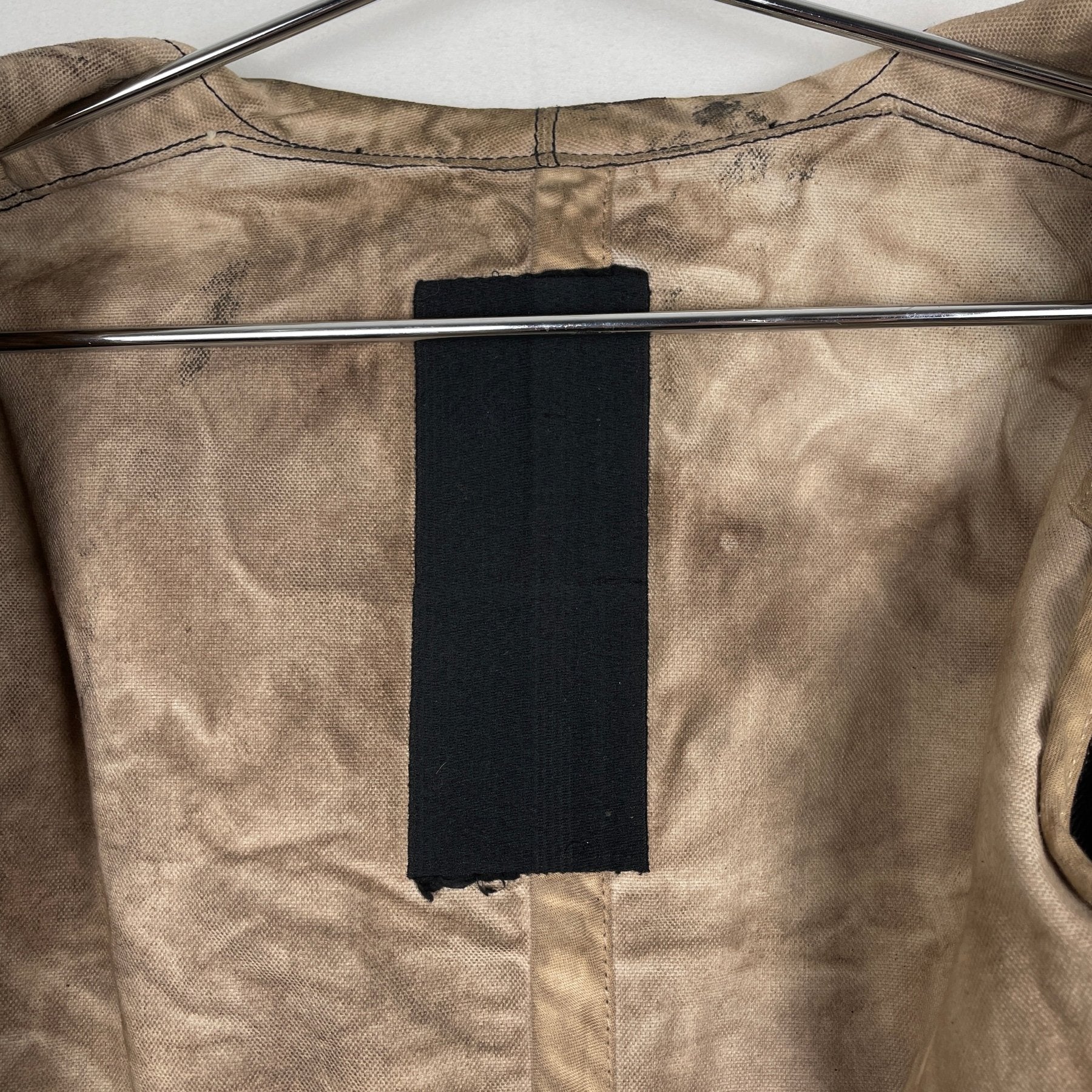FW05 Rick Owens Slab Oiled Denim Jacket - Image 8