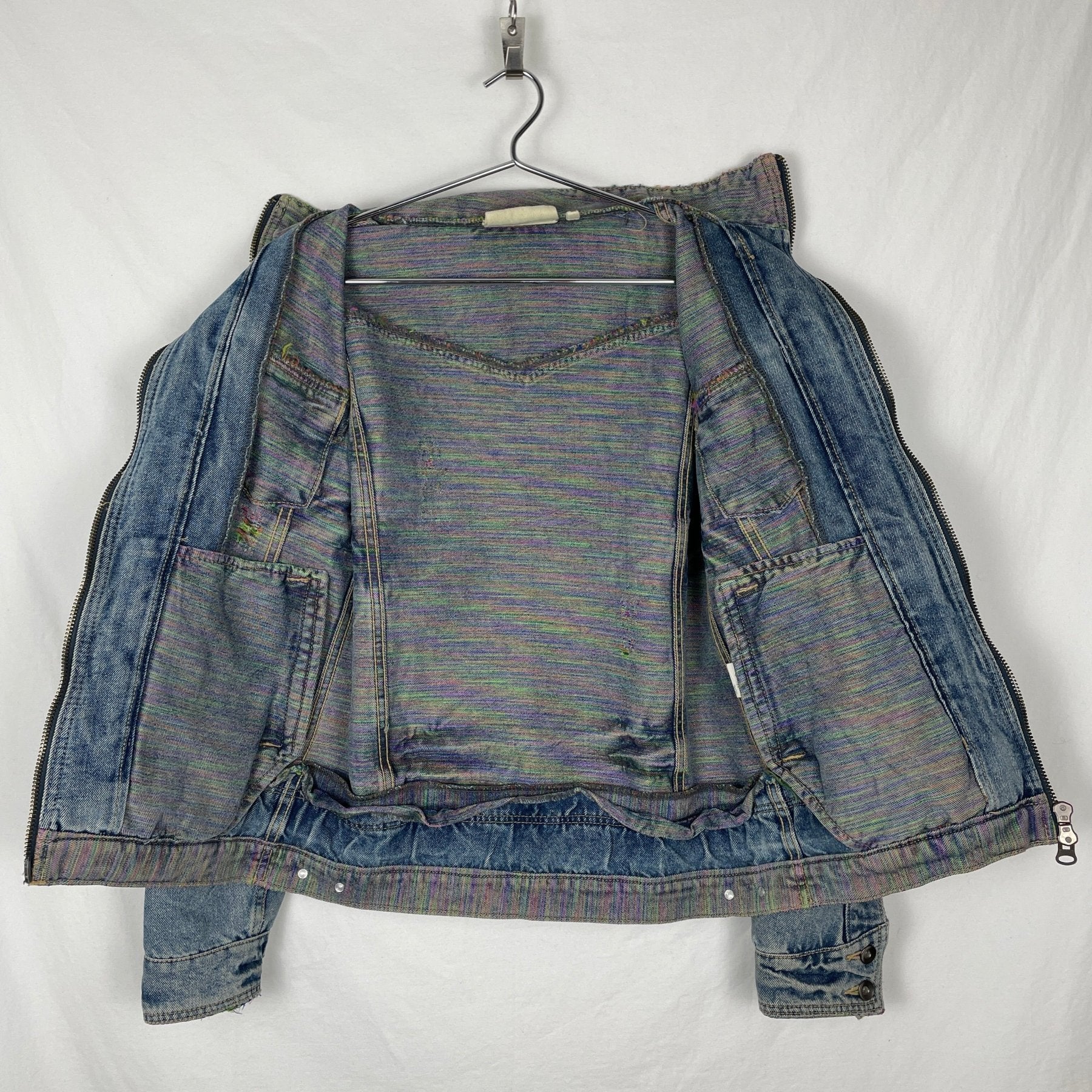 90s Japanase Vintage Denim Jacket - Image 9