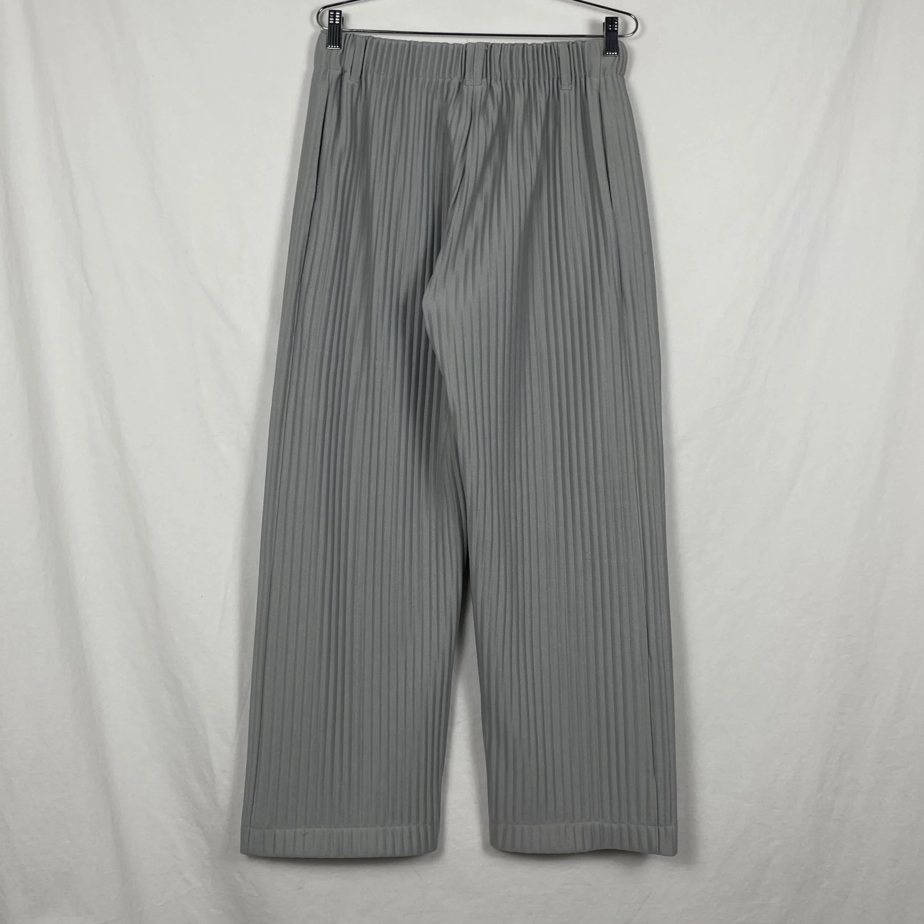 ISSEY MIYAKE HOMME PLISSE PERFORATED PANTS - Image 2